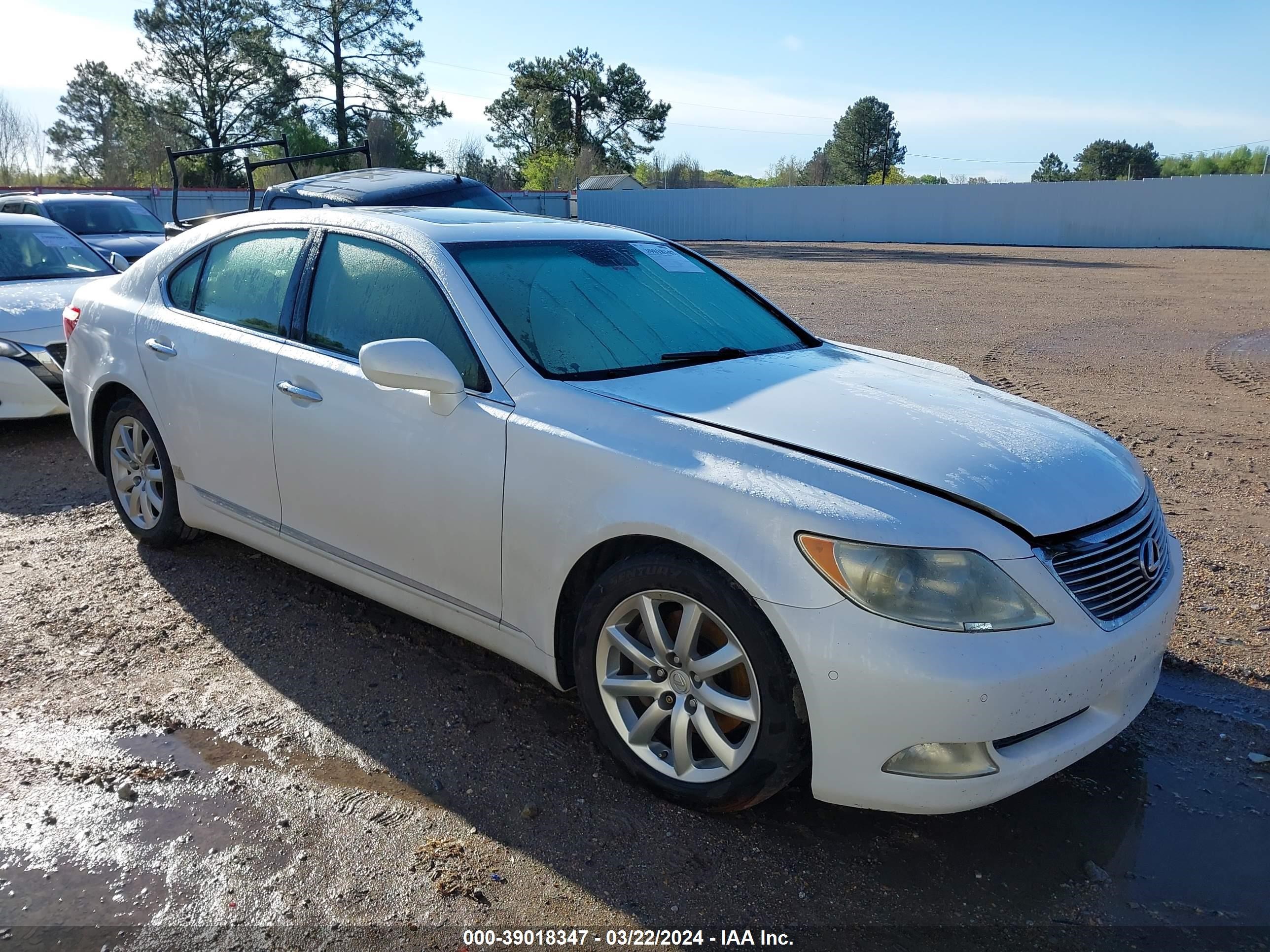 LEXUS LS 2007 jthbl46f075029481