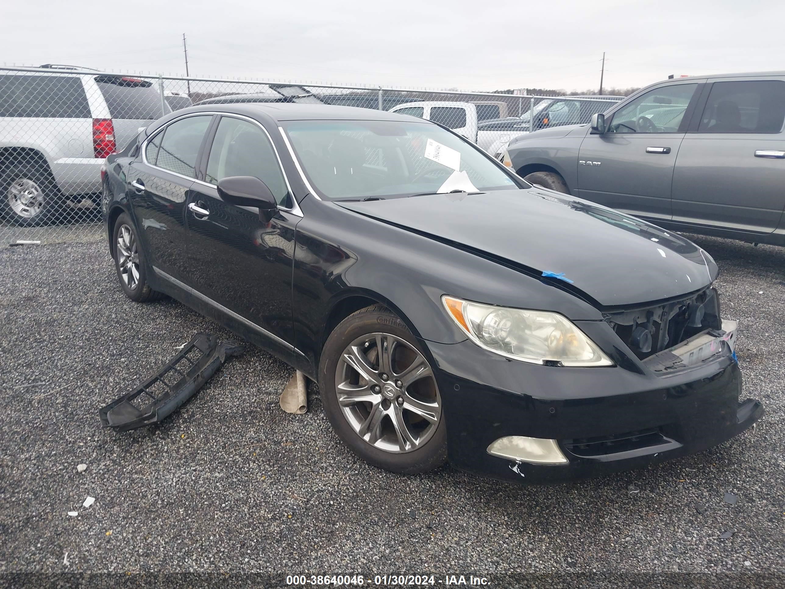 LEXUS LS 2007 jthbl46f075036088