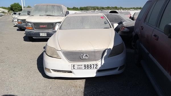 LEXUS LS 460 2007 jthbl46f075038021