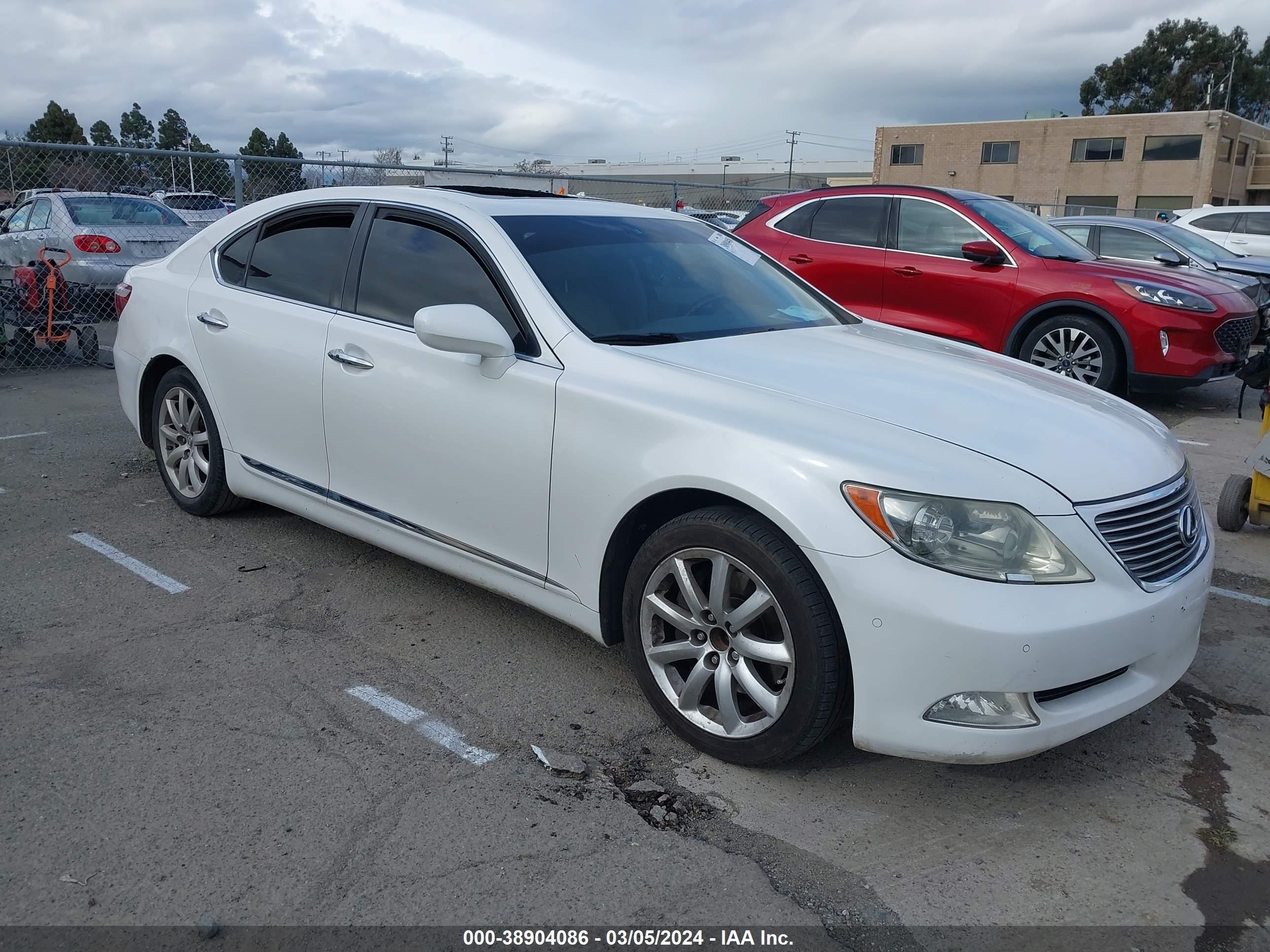 LEXUS LS 2008 jthbl46f085060456