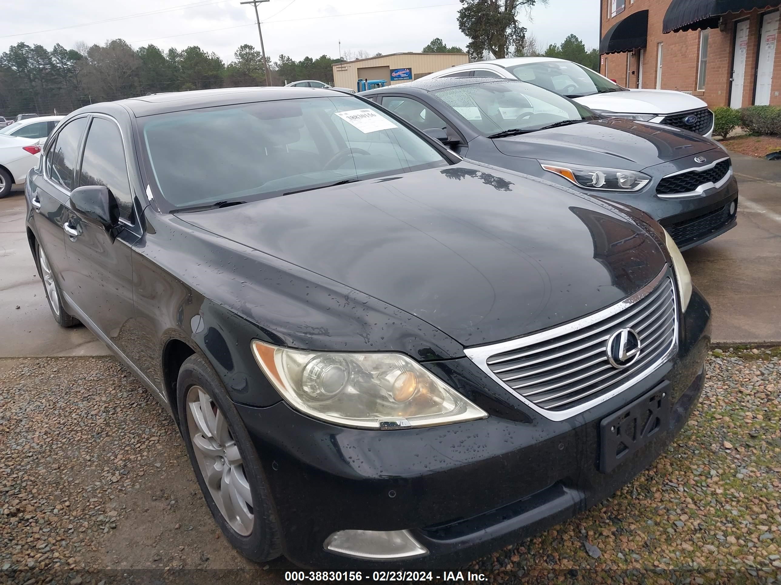 LEXUS LS 2009 jthbl46f095088050