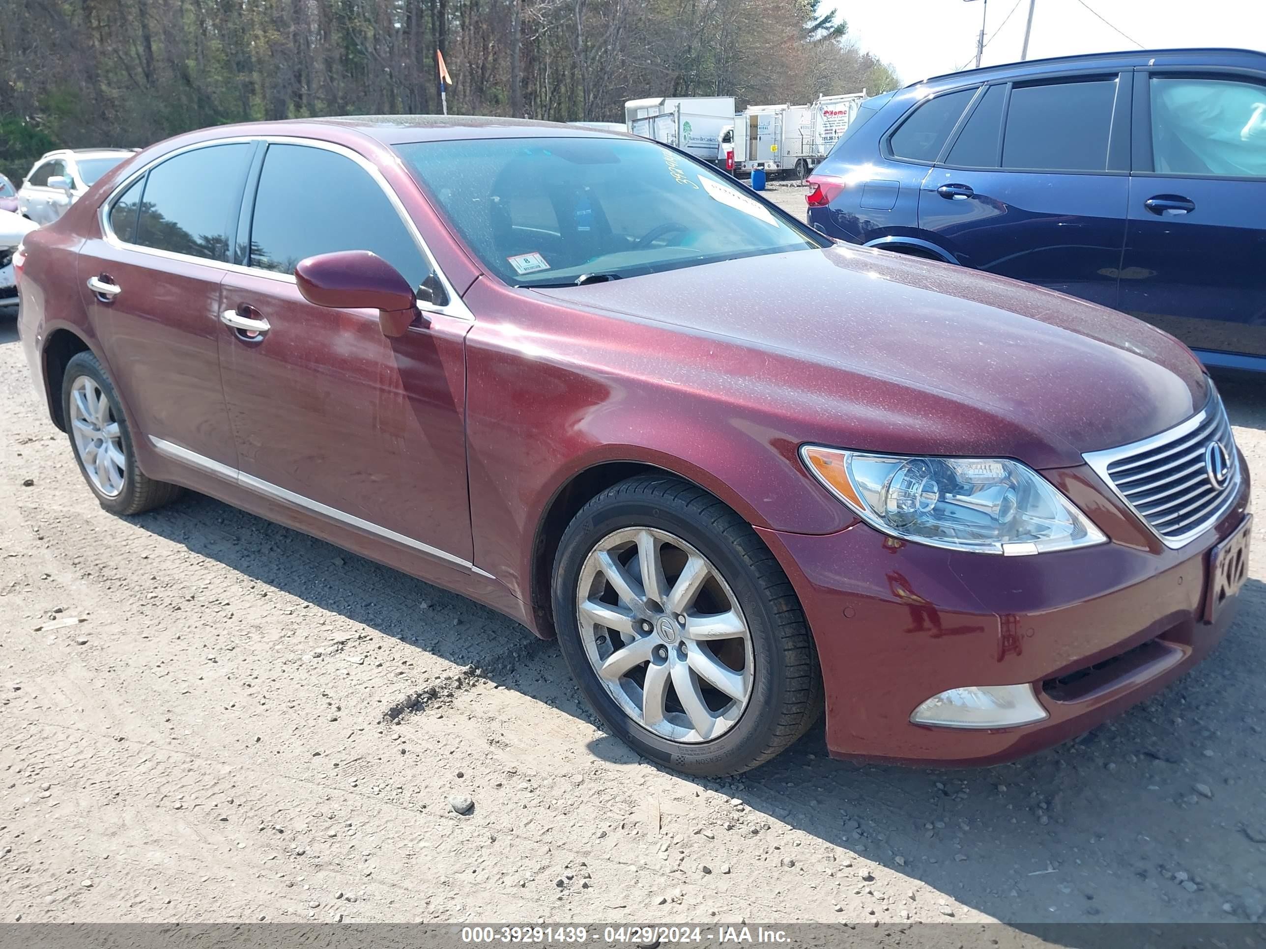 LEXUS LS 2007 jthbl46f175010342