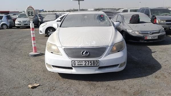 LEXUS LS 460 2007 jthbl46f175025424