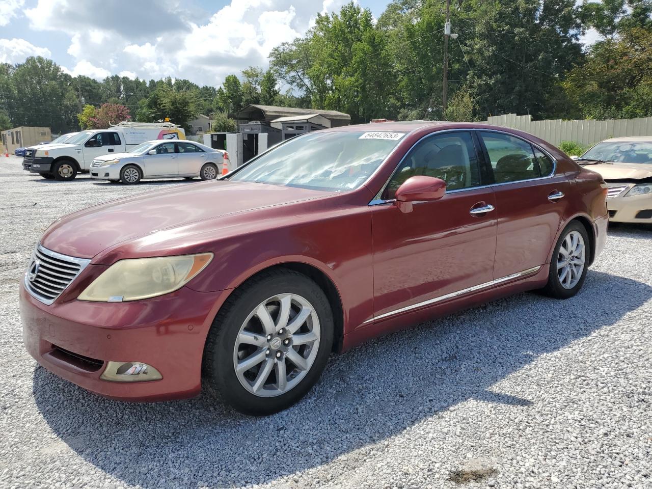 LEXUS LS 2008 jthbl46f185053385