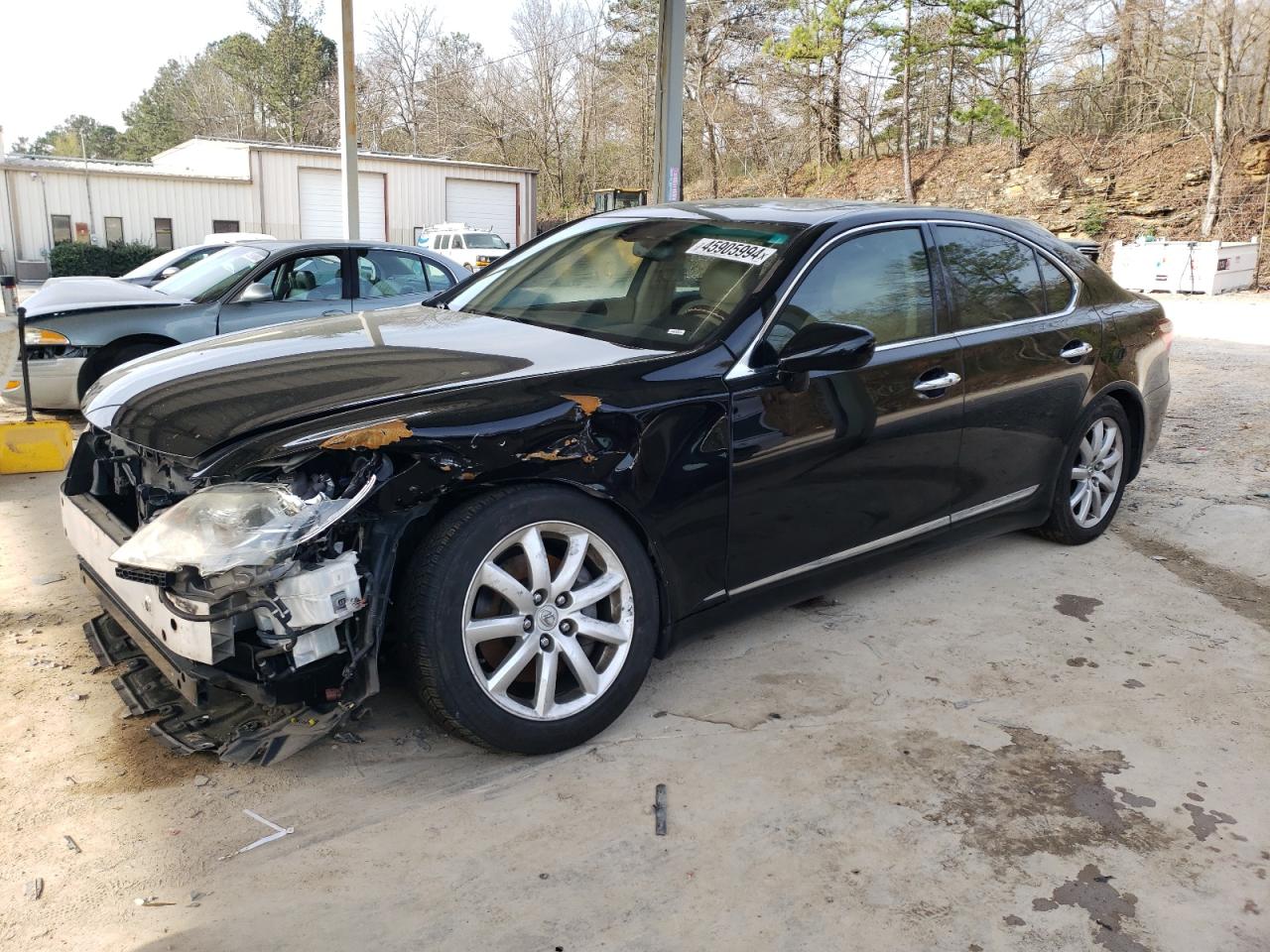 LEXUS LS 2008 jthbl46f185062362