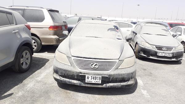 LEXUS LS 460 2008 jthbl46f185062510