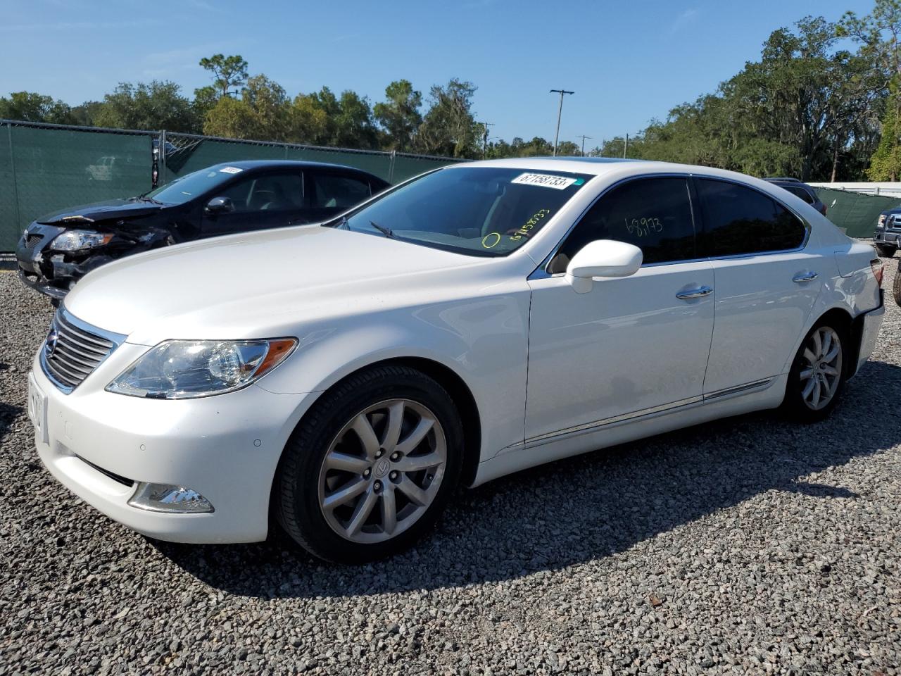 LEXUS LS 2008 jthbl46f185064337