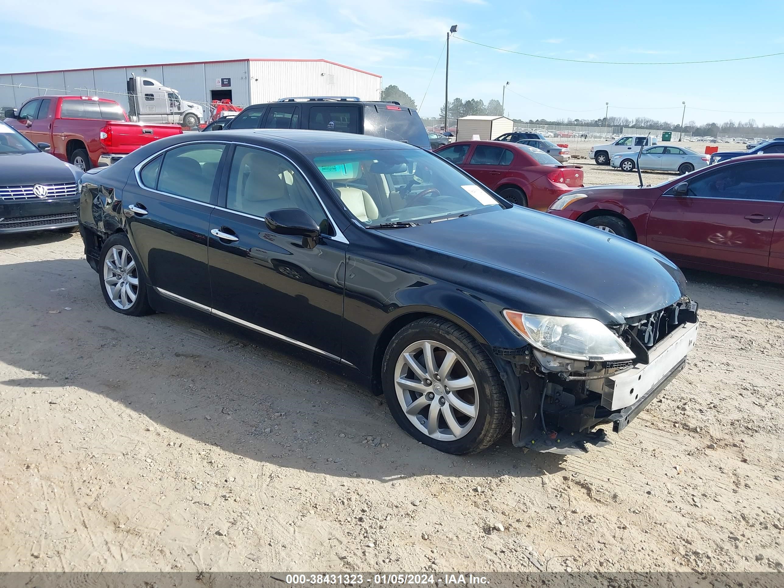 LEXUS LS 2008 jthbl46f185067352