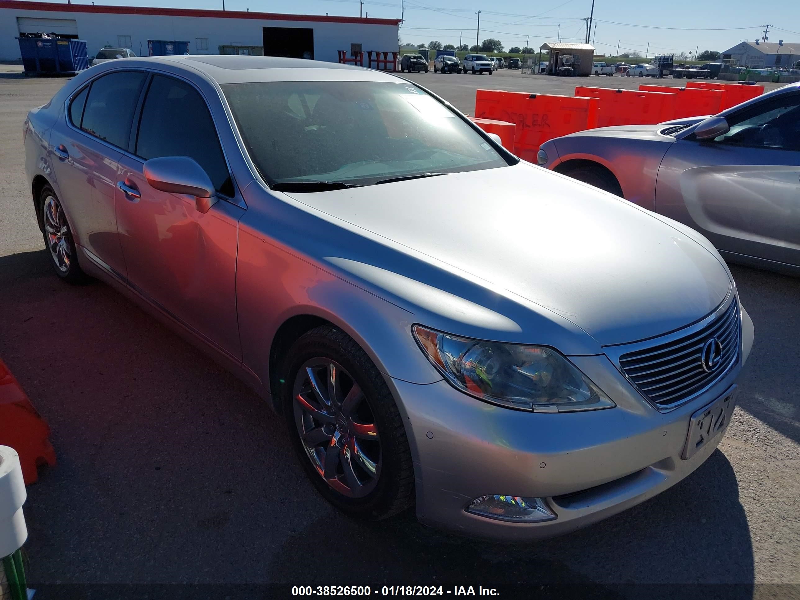 LEXUS LS 2008 jthbl46f185080814