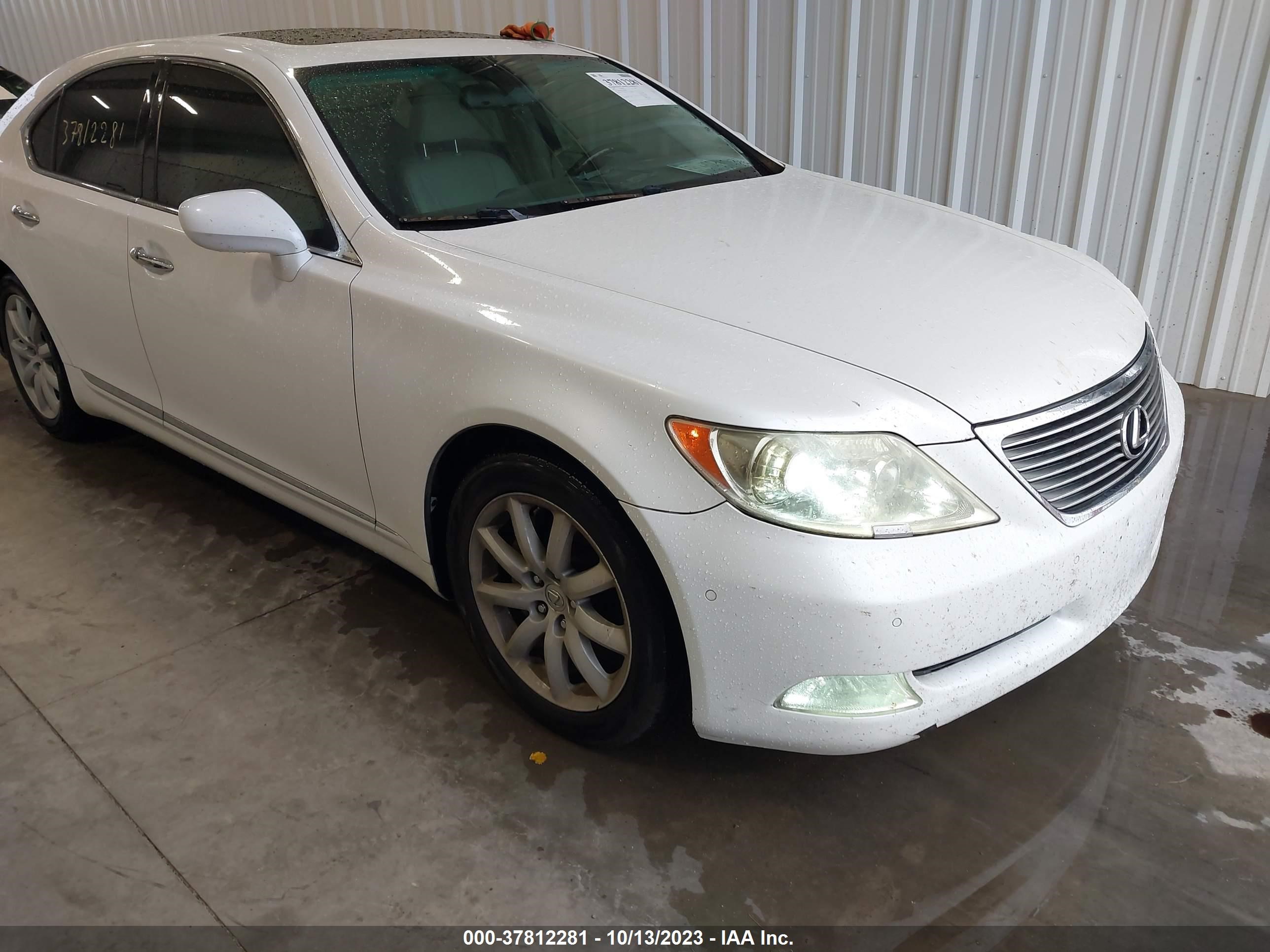 LEXUS LS 2007 jthbl46f275019051