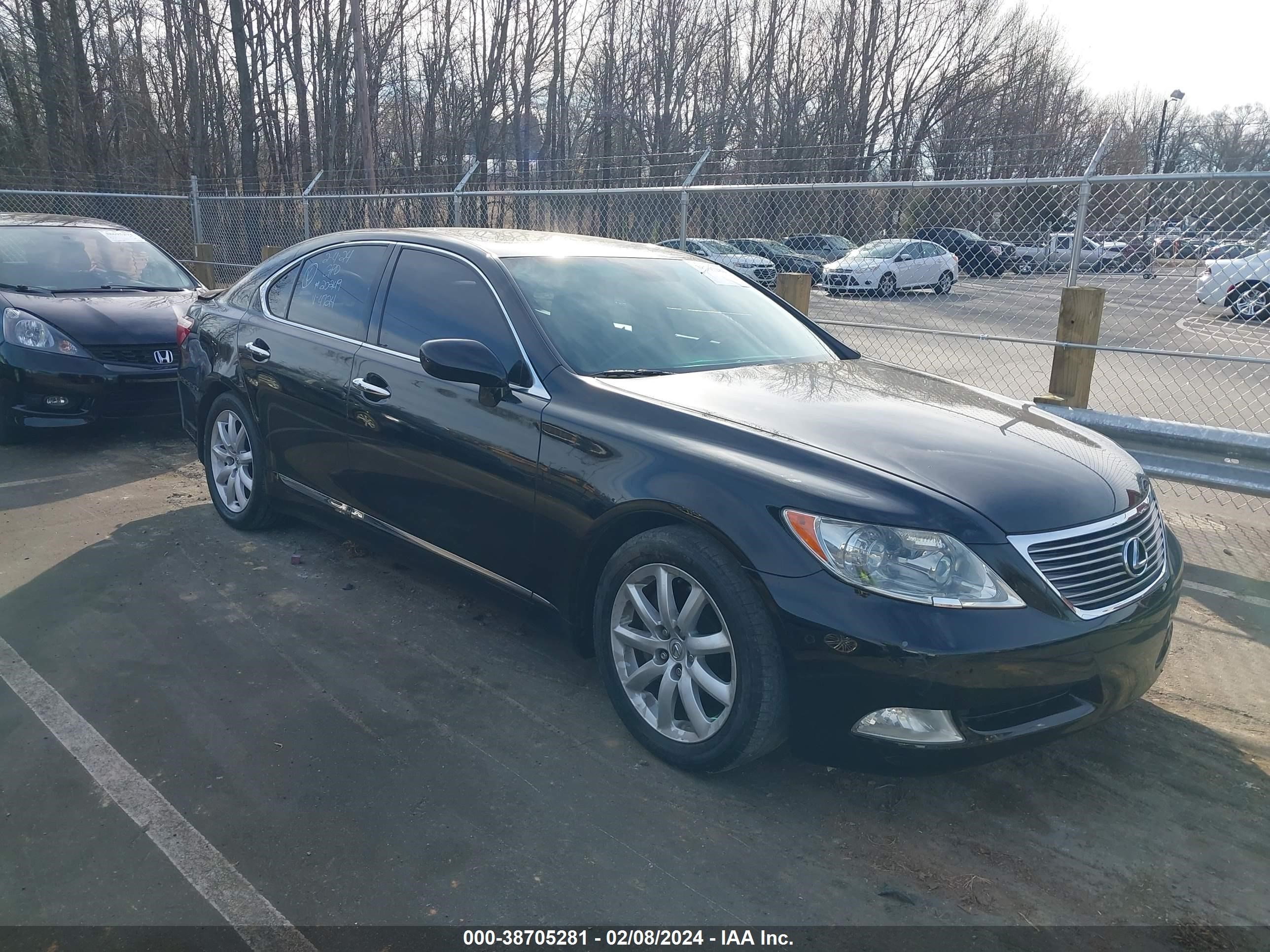 LEXUS LS 2008 jthbl46f285054724