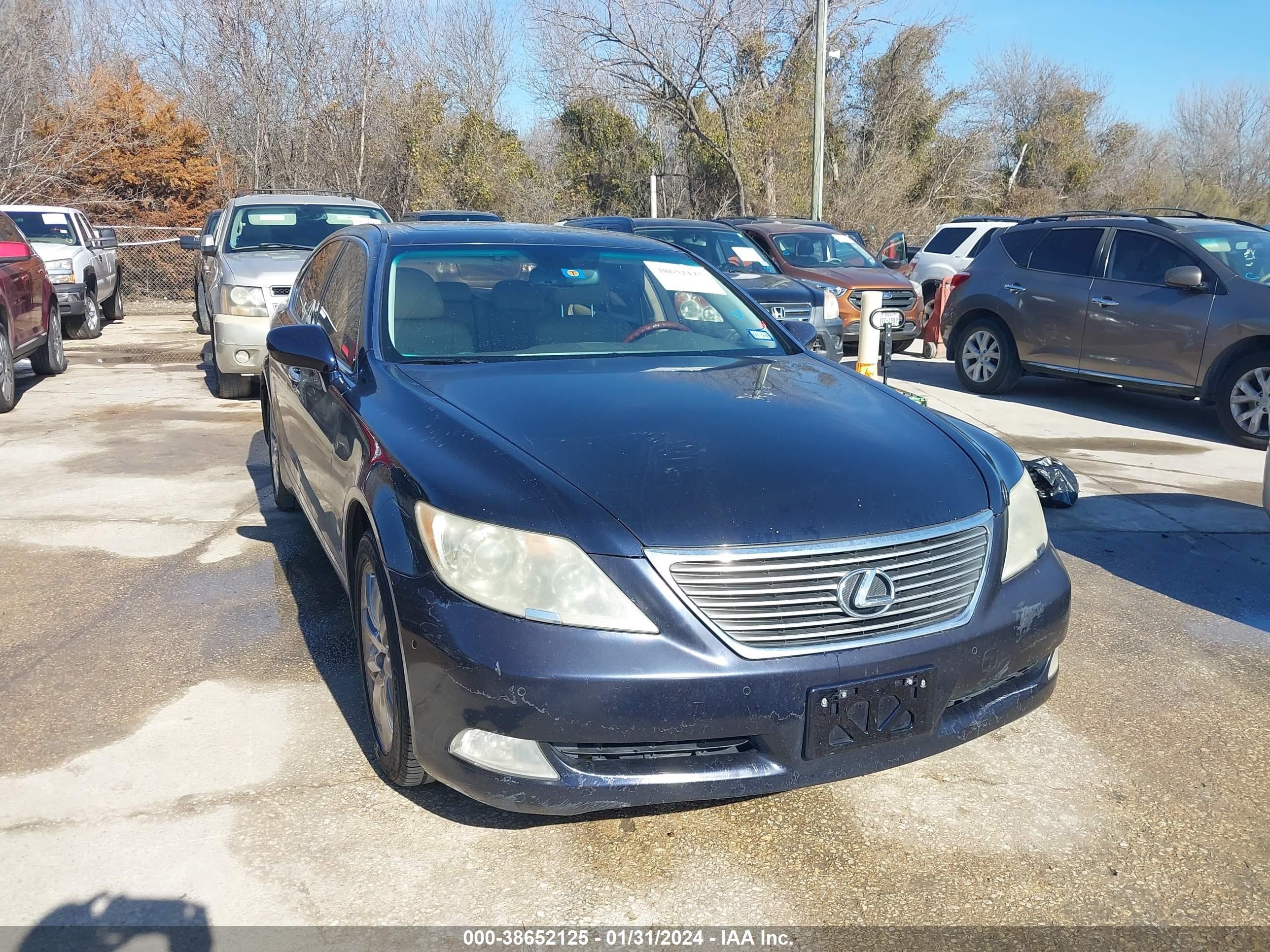 LEXUS LS 2008 jthbl46f285058790