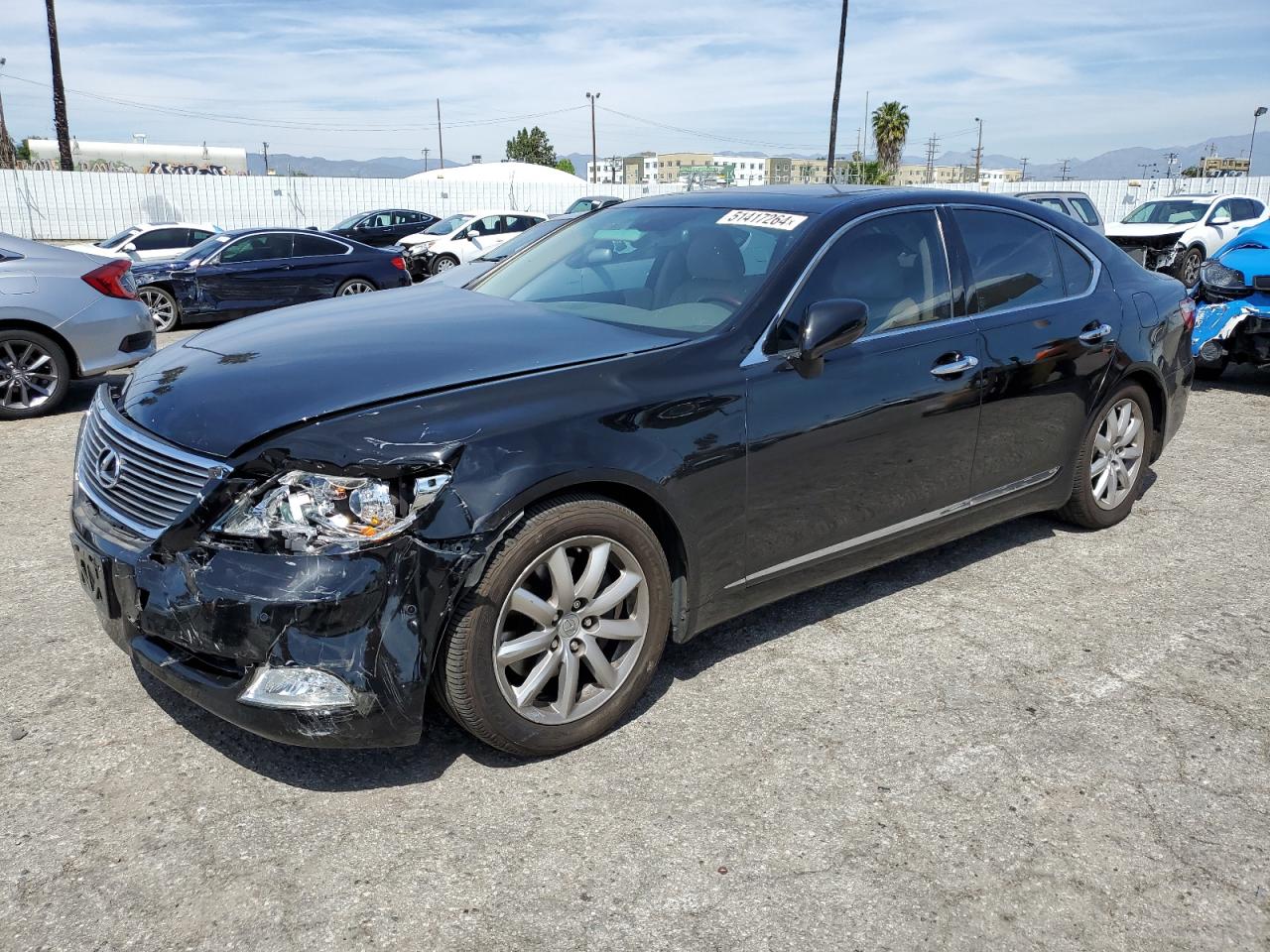 LEXUS LS 2009 jthbl46f295085232