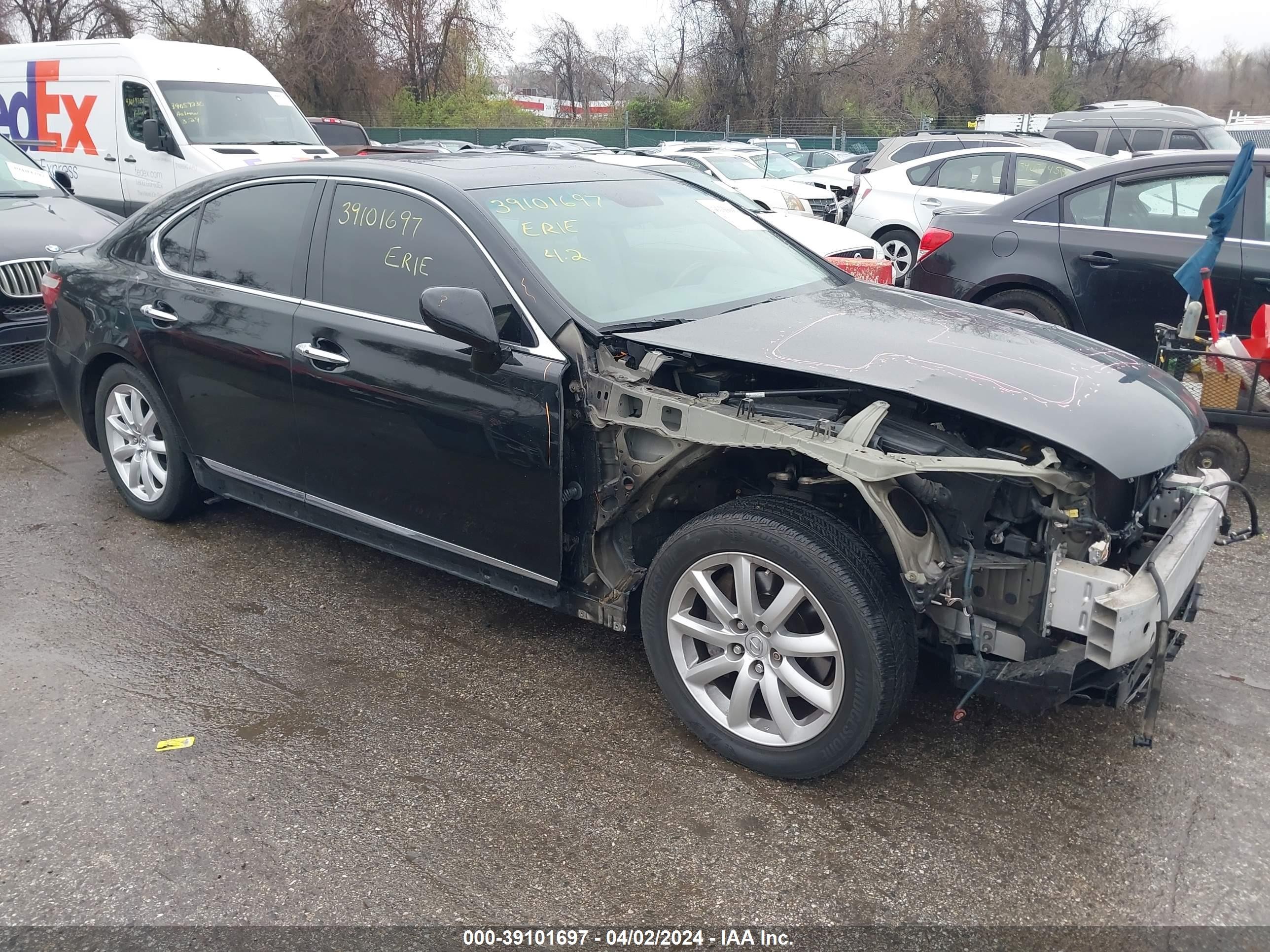 LEXUS LS 2007 jthbl46f375034352