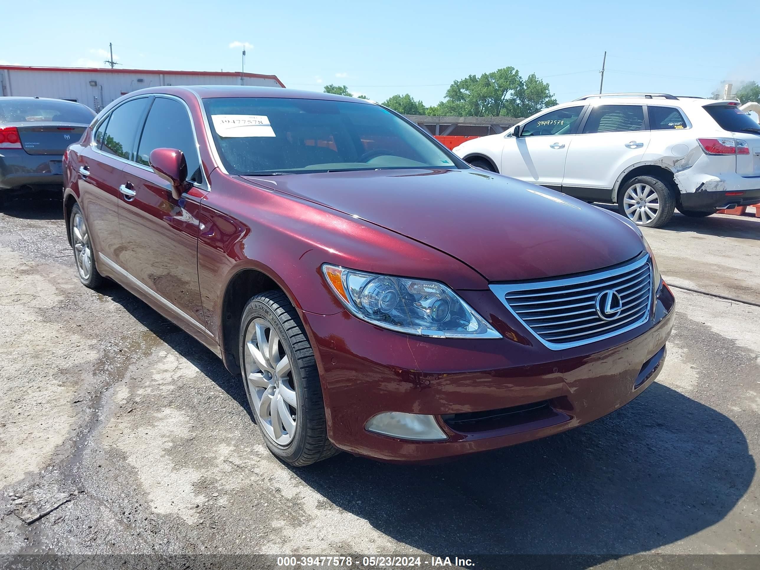 LEXUS LS 2007 jthbl46f375050745