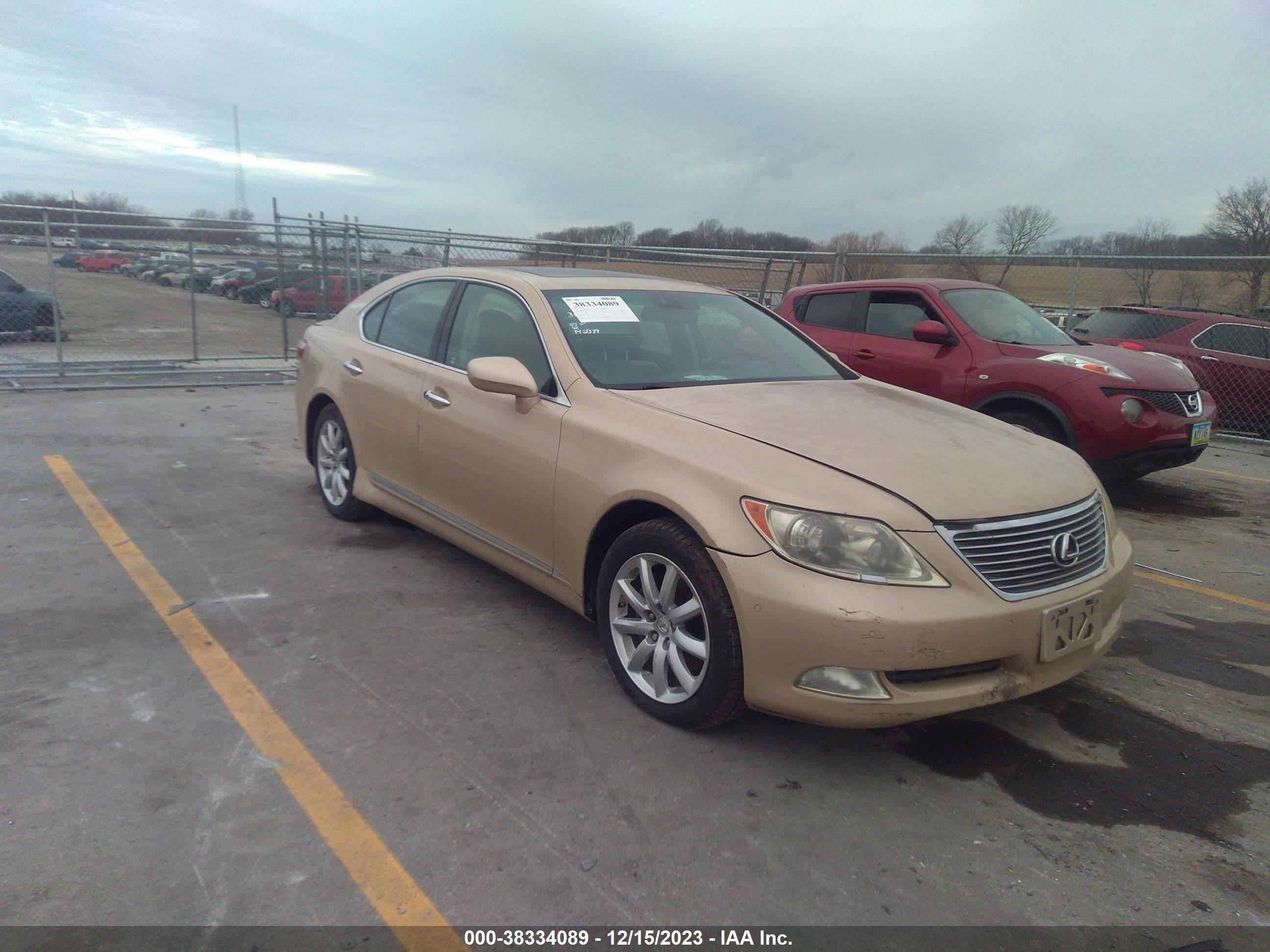 LEXUS LS 2007 jthbl46f475047675