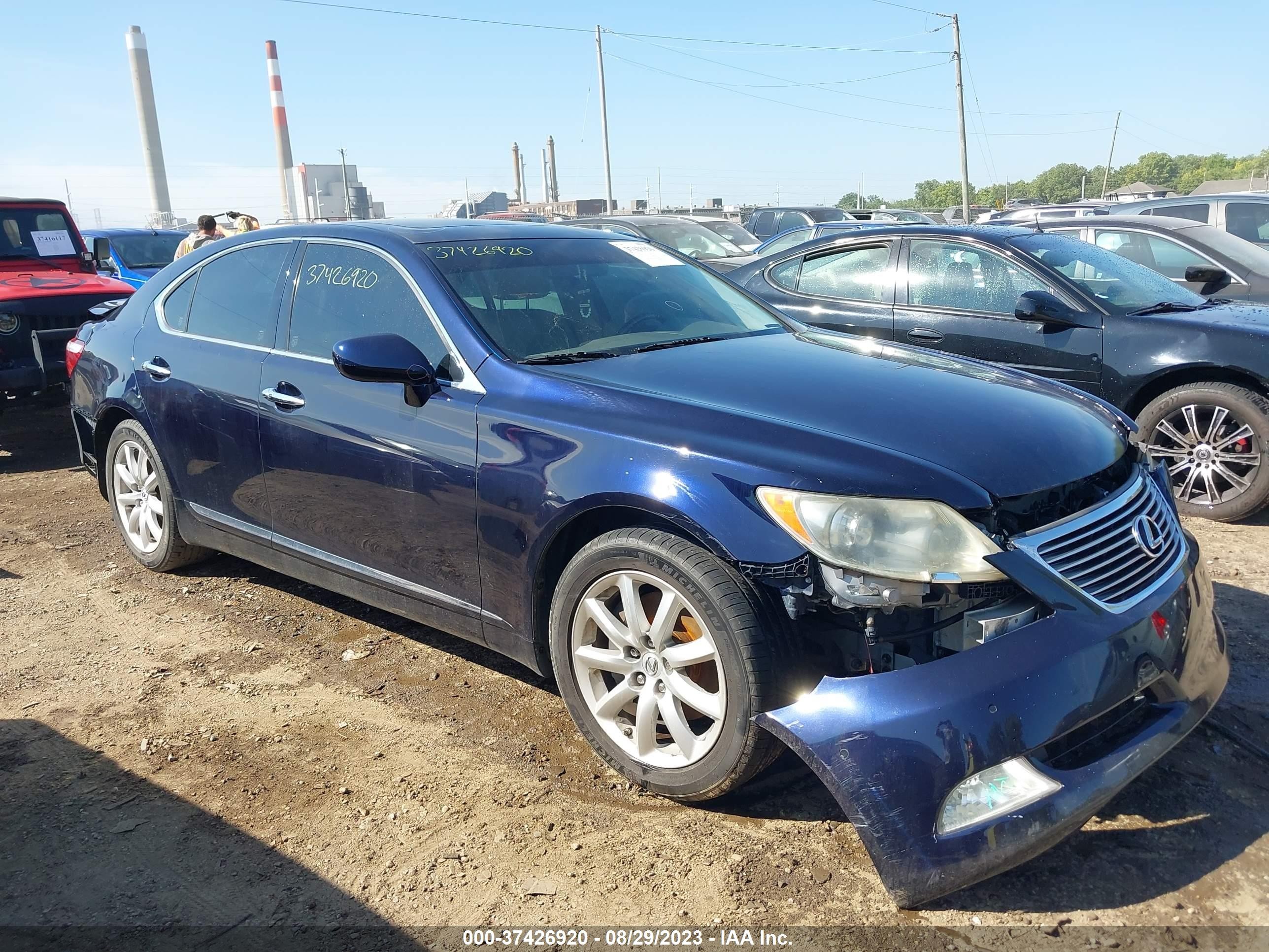 LEXUS LS 2007 jthbl46f575048513