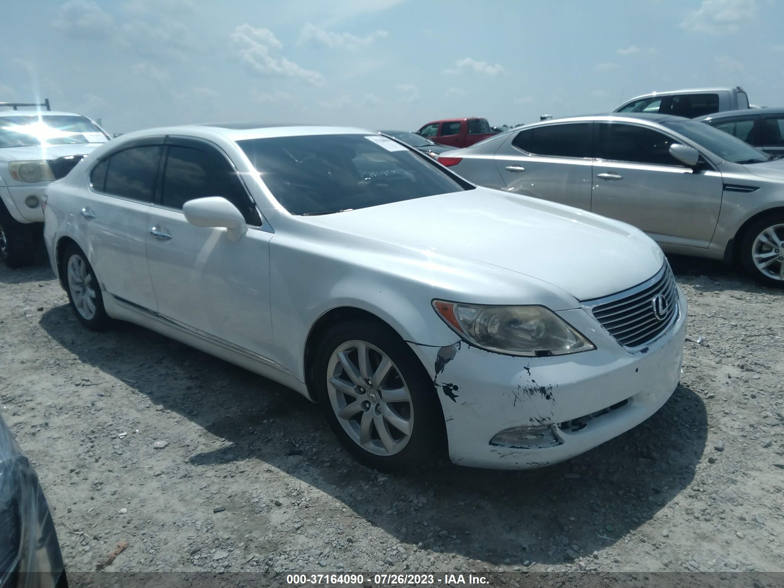 LEXUS LS 2008 jthbl46f585054121