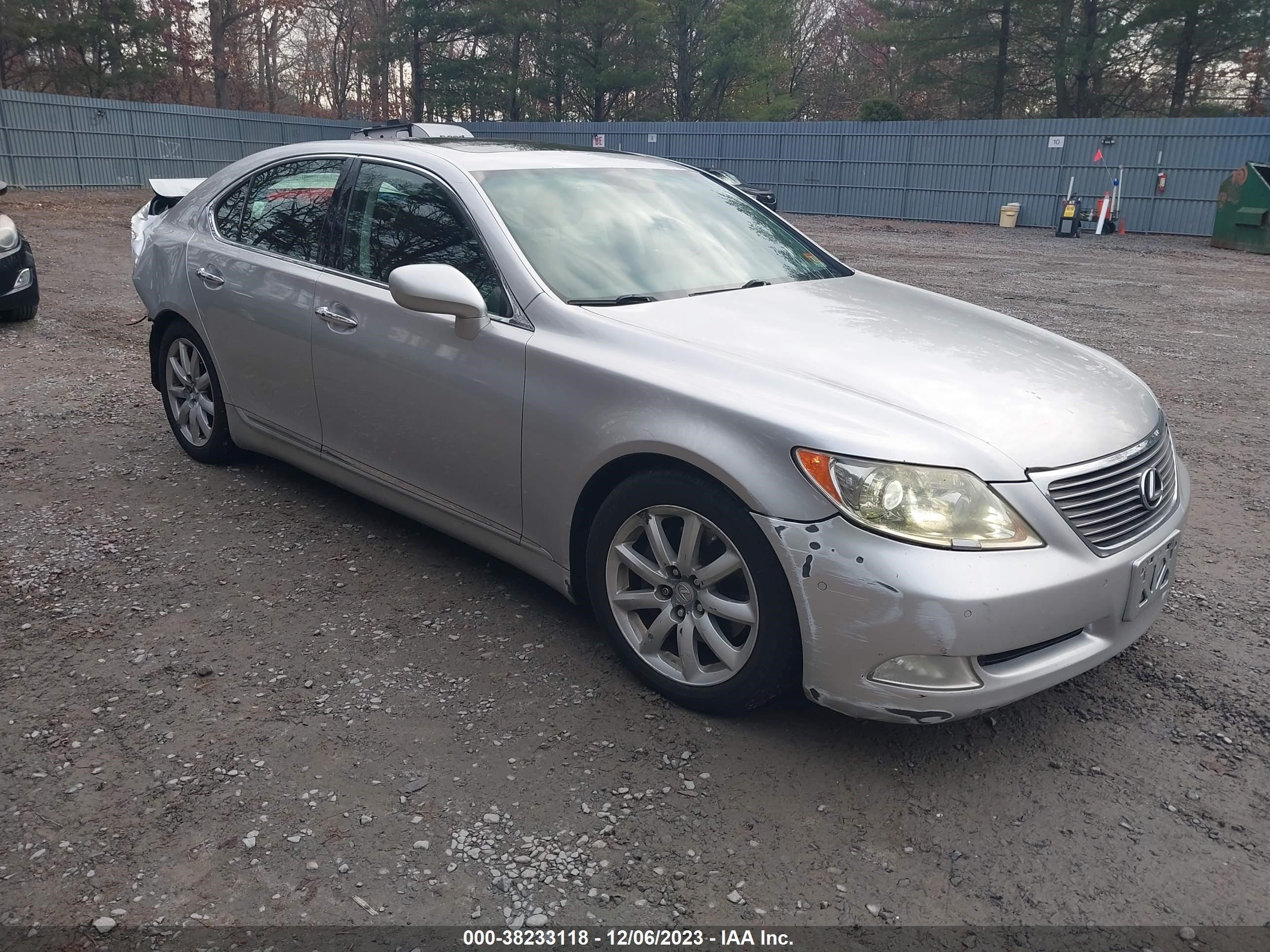 LEXUS LS 2008 jthbl46f585054829