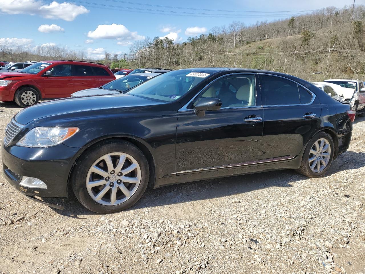 LEXUS LS 2008 jthbl46f585077916