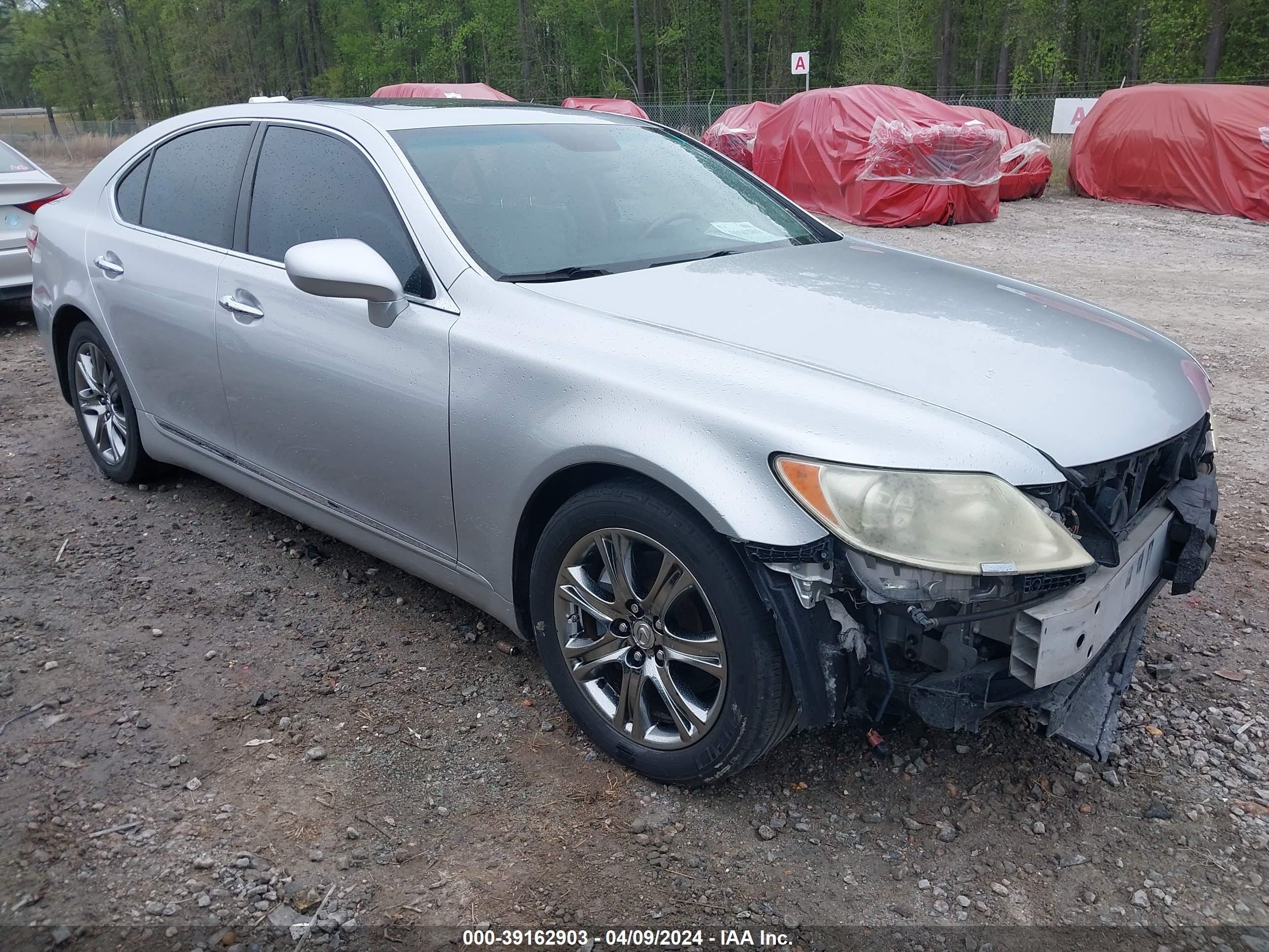 LEXUS LS 2008 jthbl46f685076113