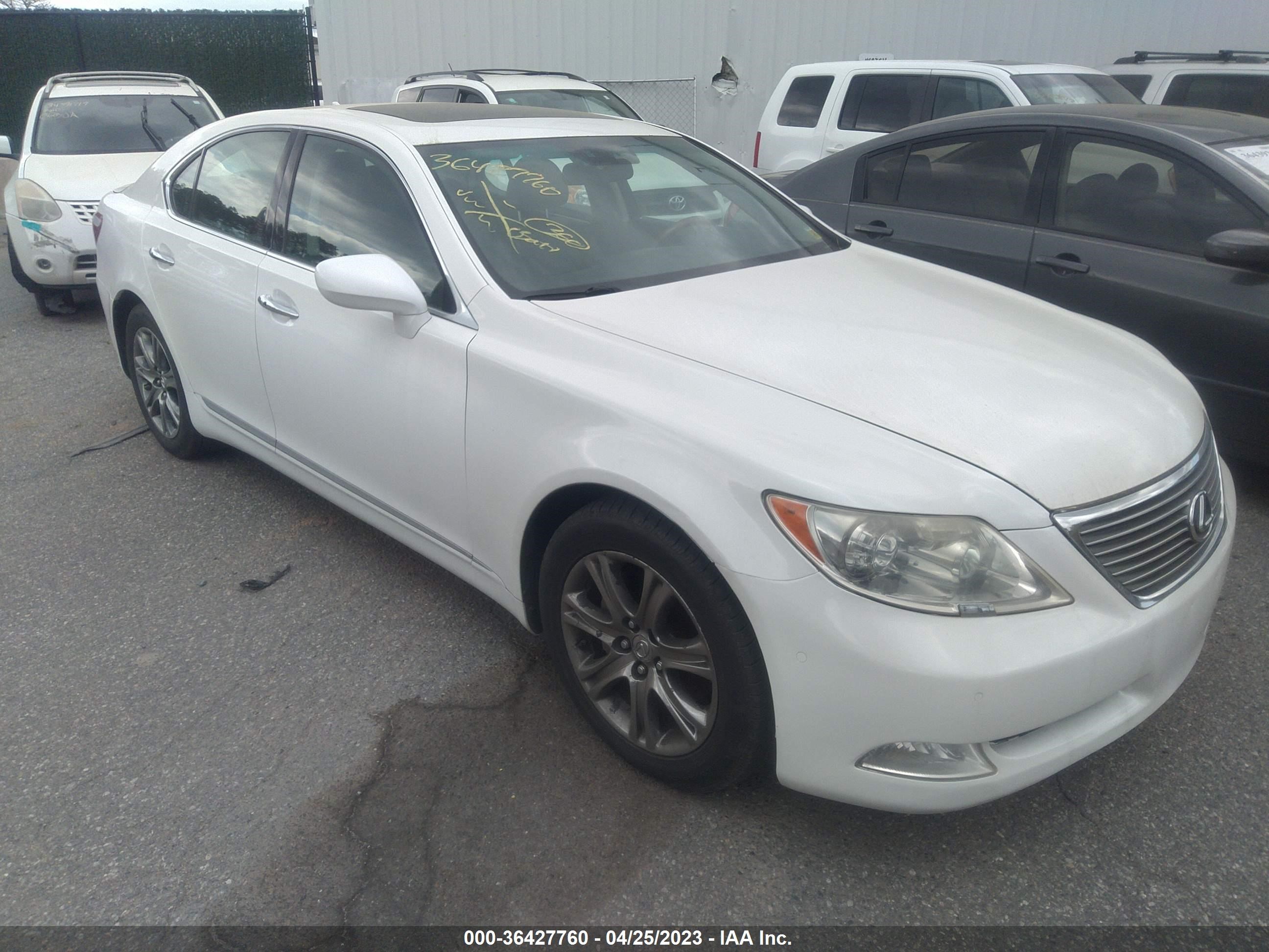 LEXUS LS 2007 jthbl46f775009258