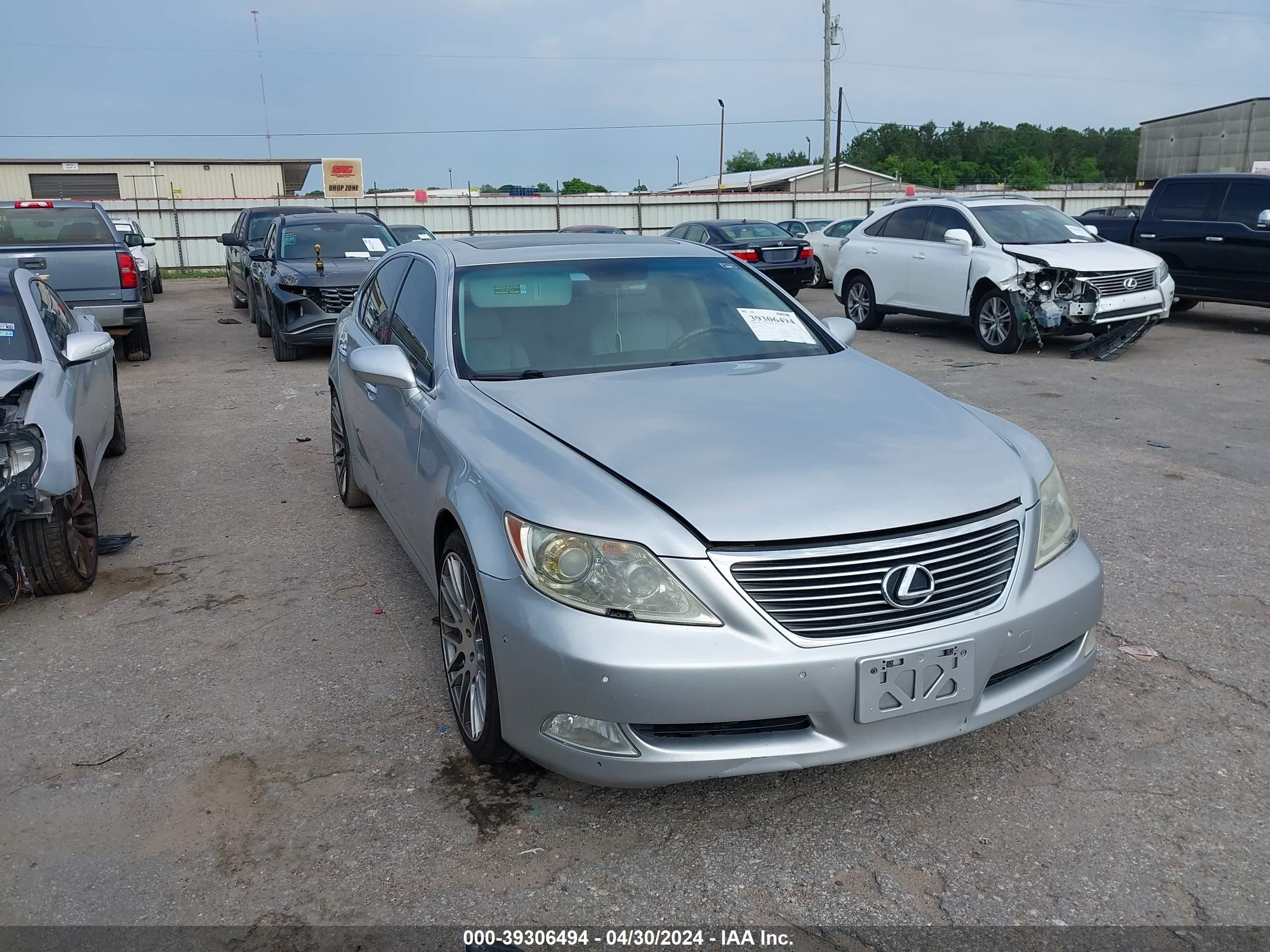 LEXUS LS 2007 jthbl46f775015545