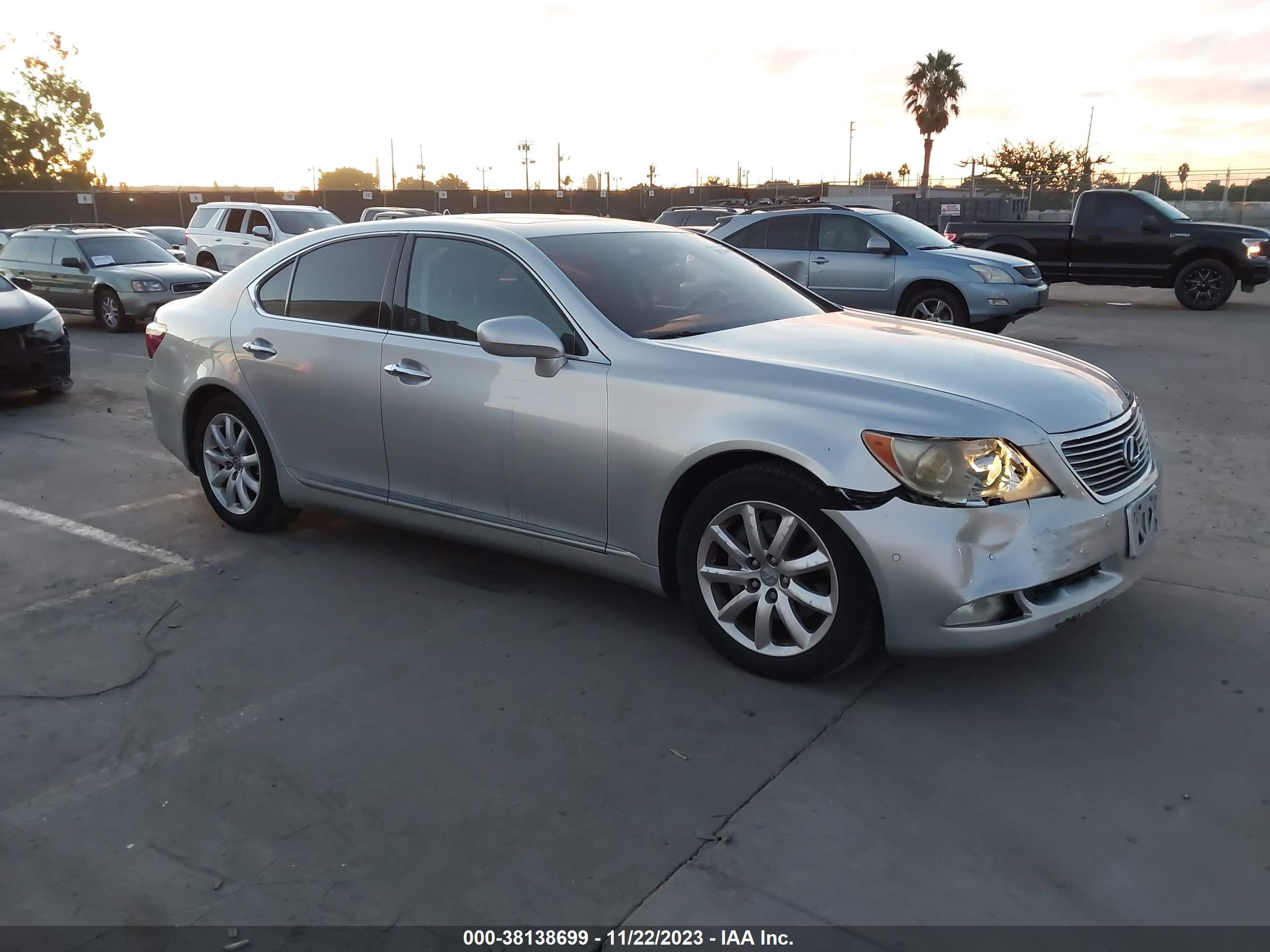 LEXUS LS 2008 jthbl46f785072894