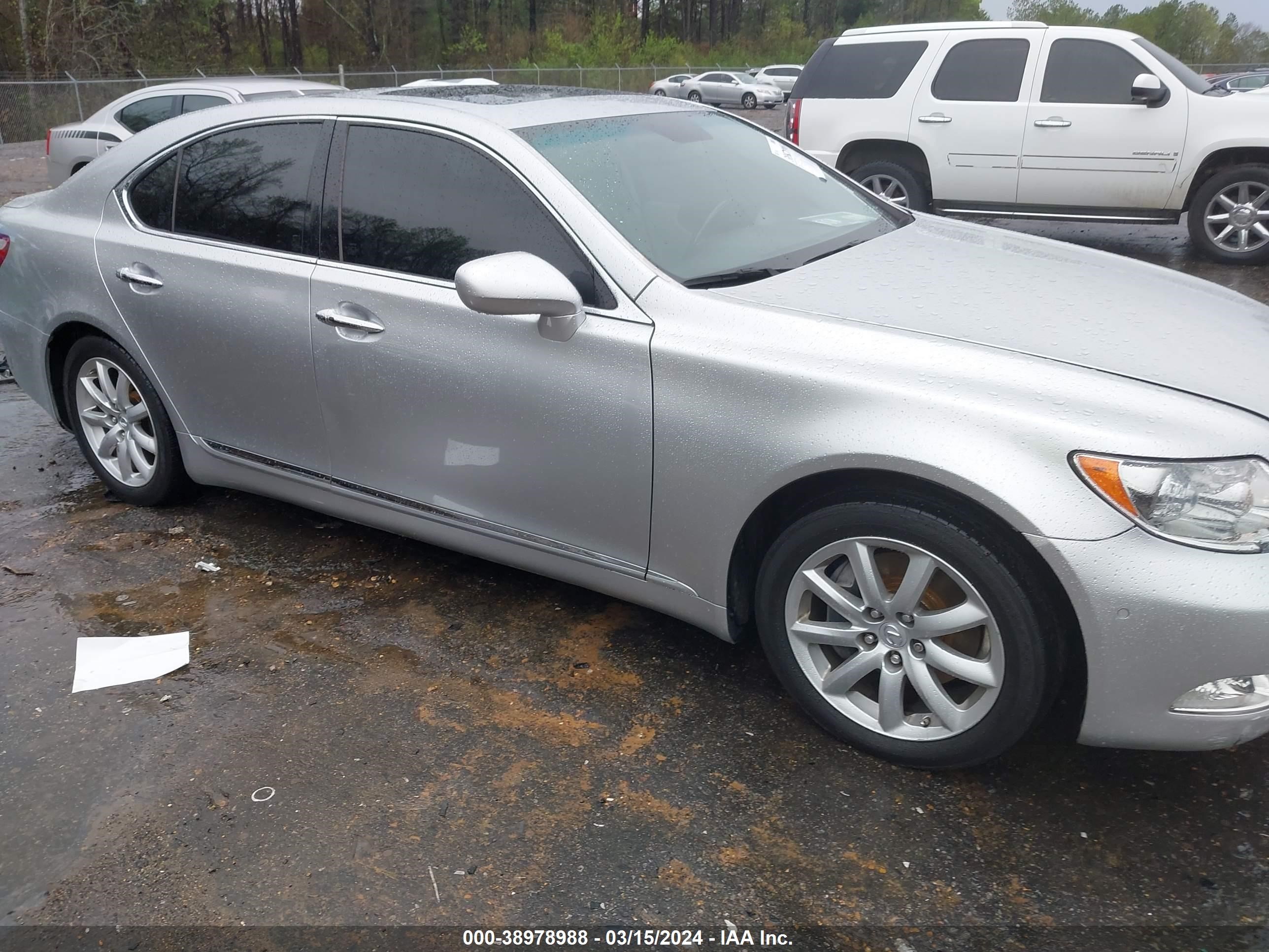 LEXUS LS 2008 jthbl46f785078419