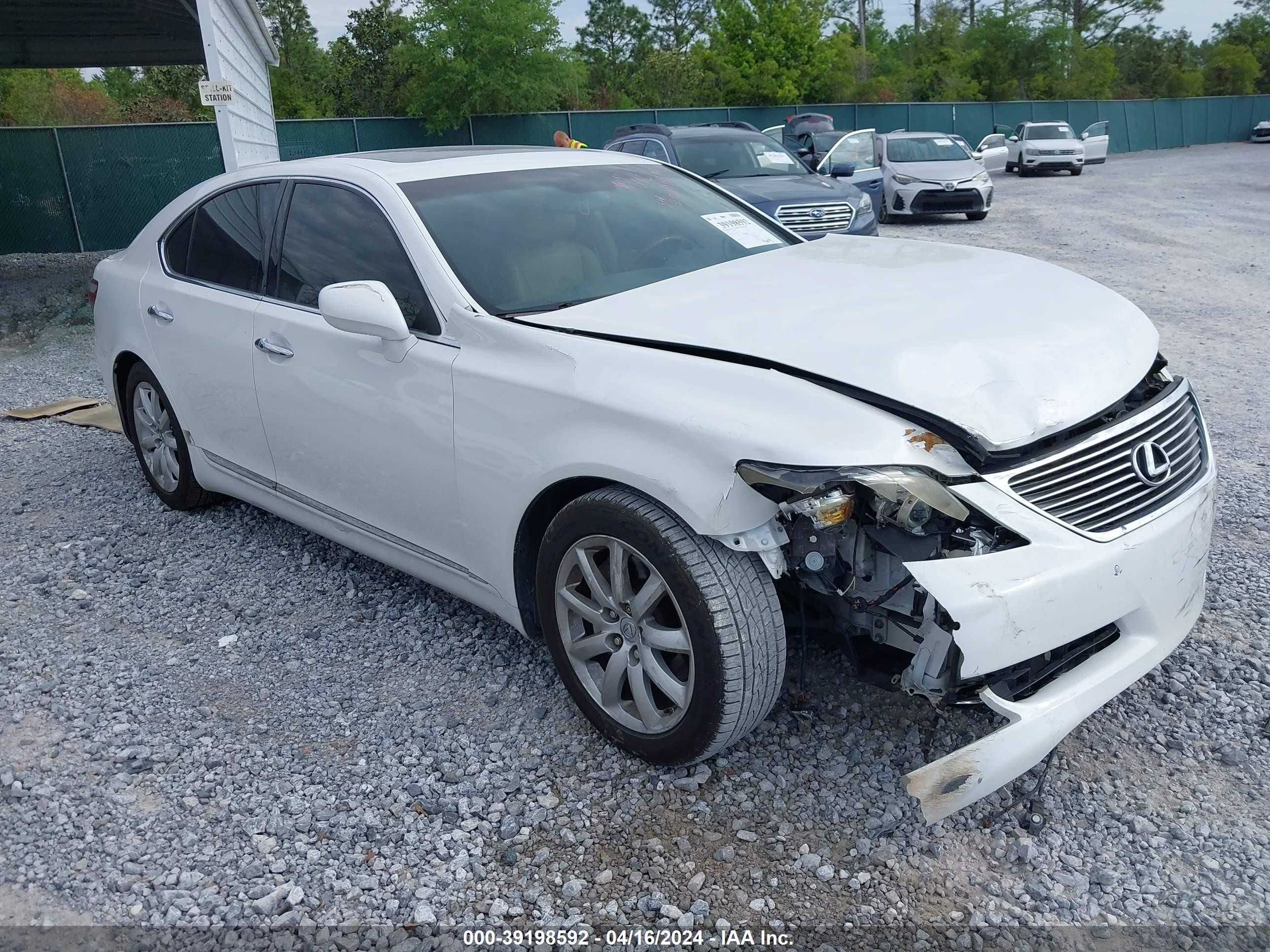 LEXUS LS 2007 jthbl46f875033746