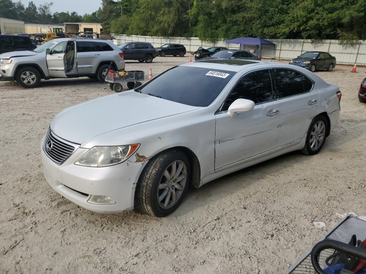 LEXUS LS 2008 jthbl46f885054467