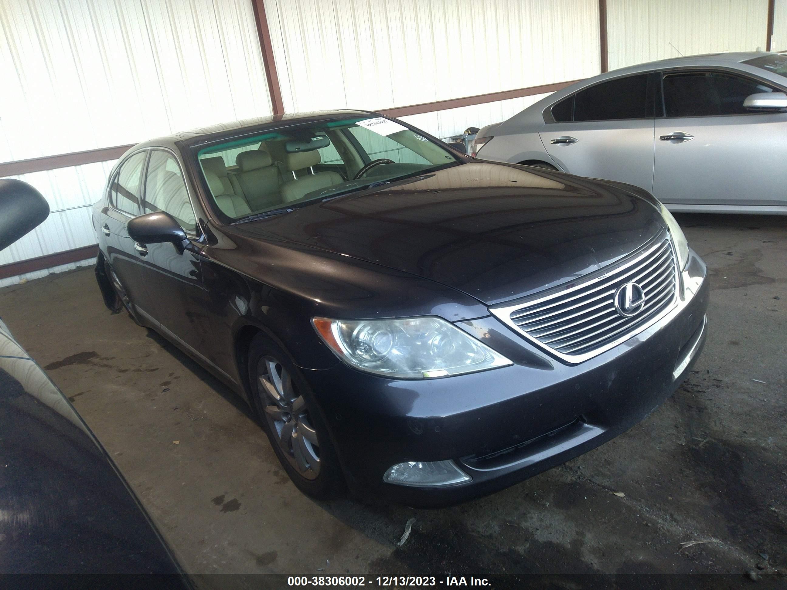 LEXUS LS 2008 jthbl46f885080387