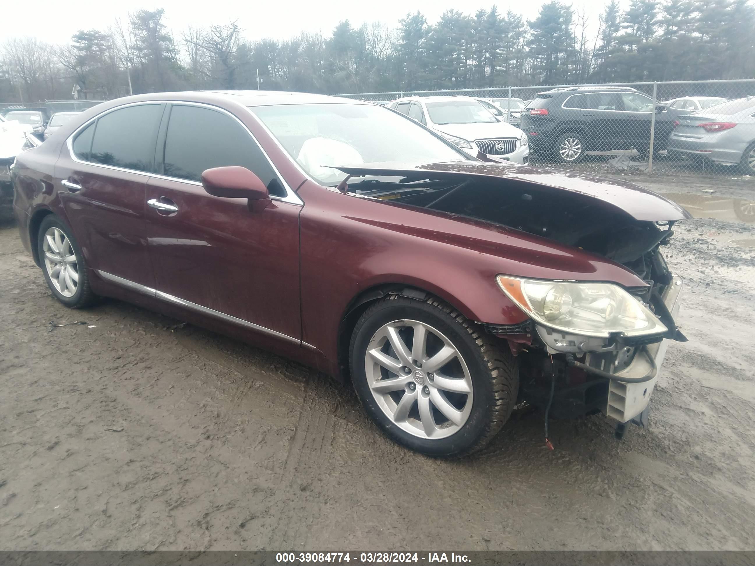 LEXUS LS 2007 jthbl46f975007284