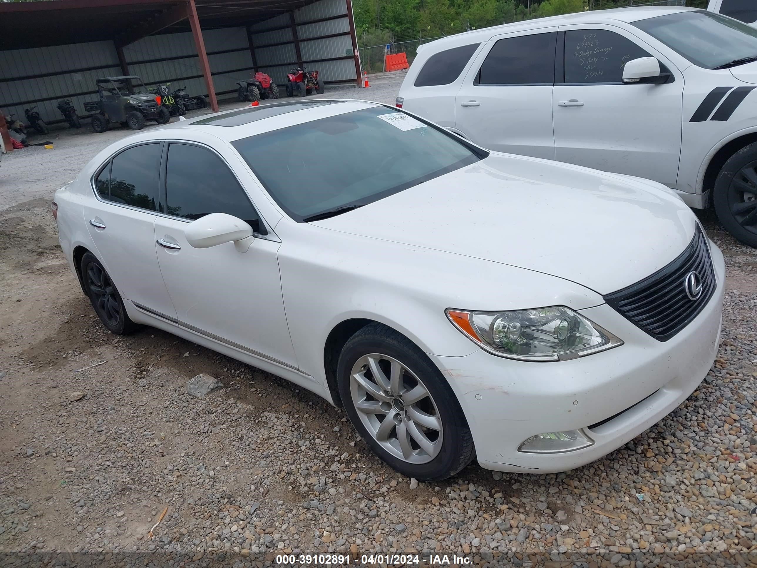 LEXUS LS 2008 jthbl46f985079717