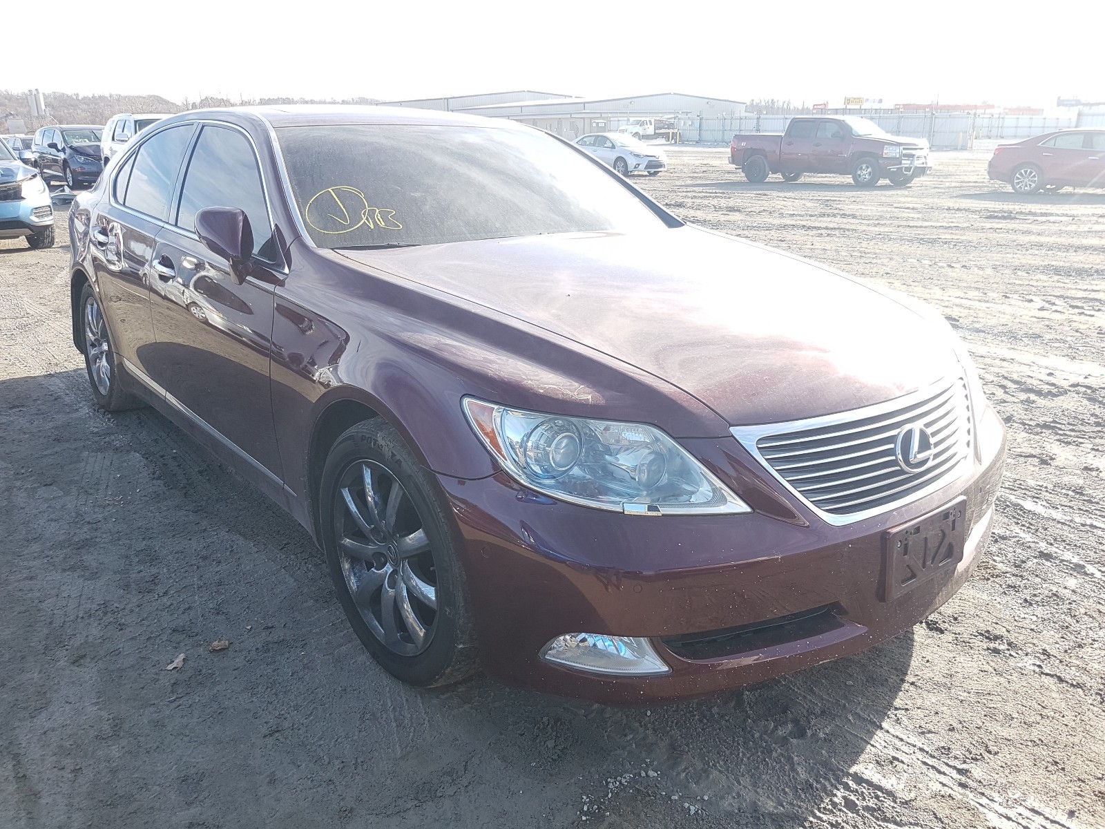 LEXUS LS 460 2007 jthbl46fx75020156