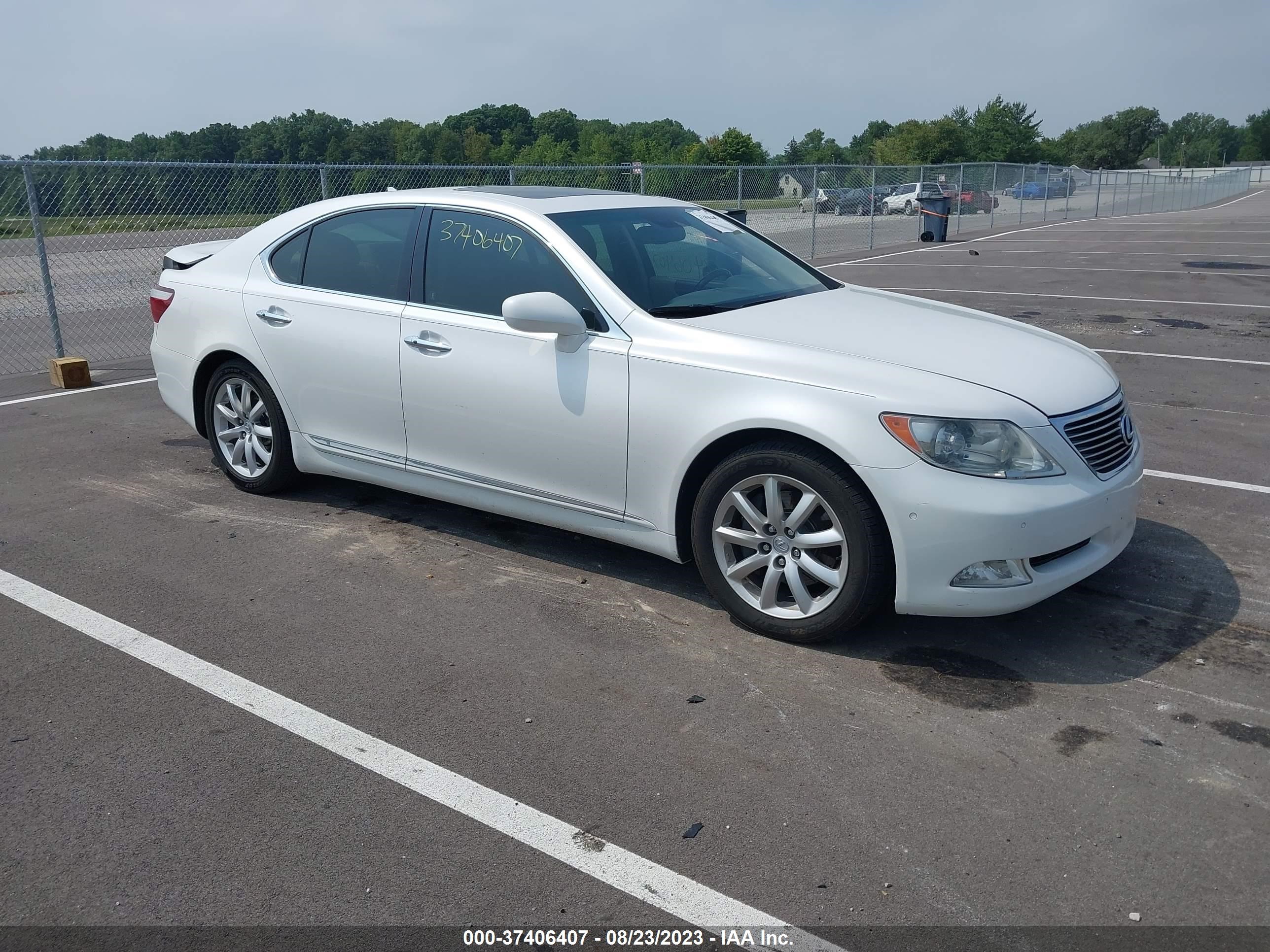 LEXUS LS 2008 jthbl46fx85082934