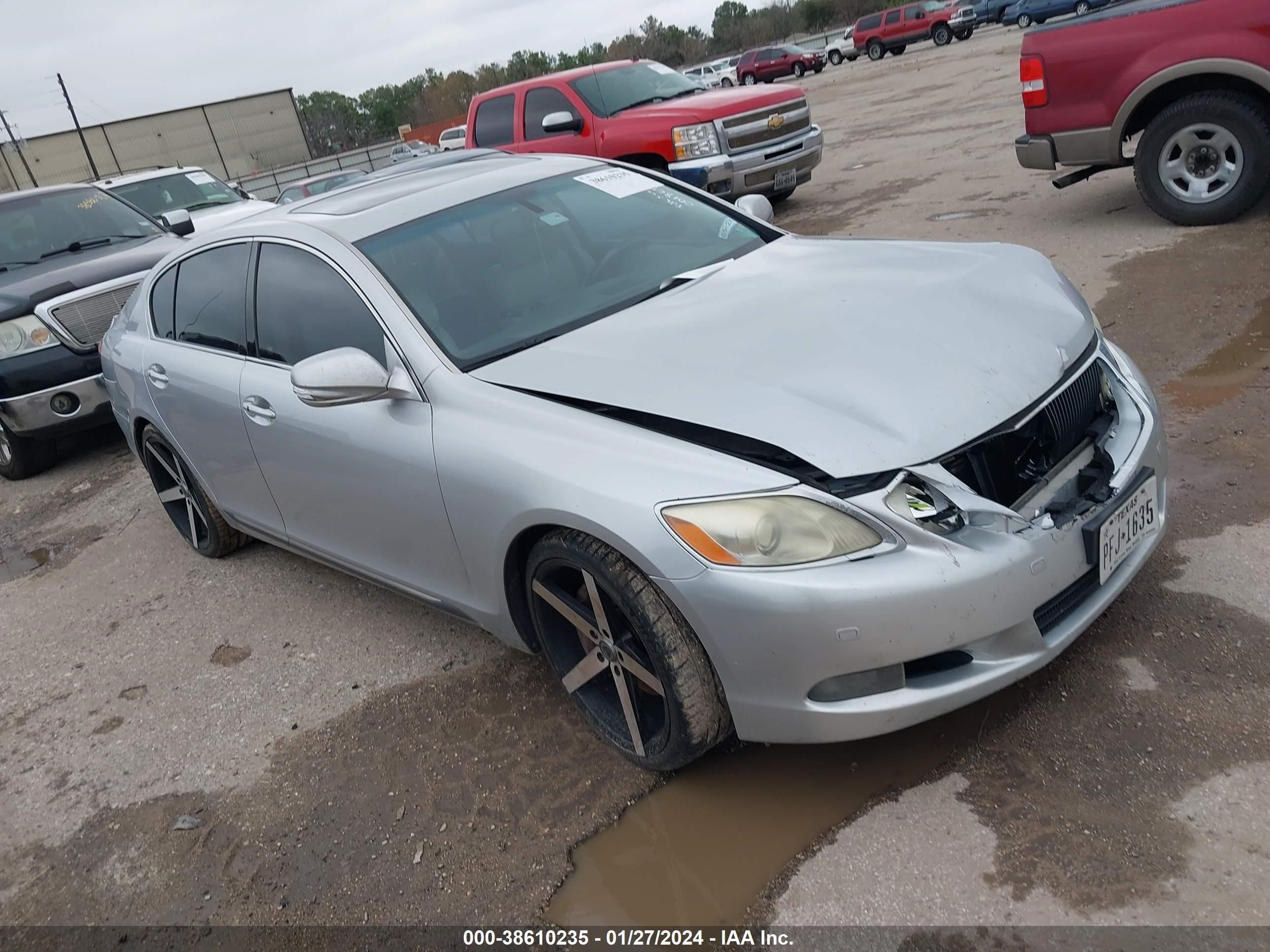 LEXUS GS460 2008 jthbl96s985001805