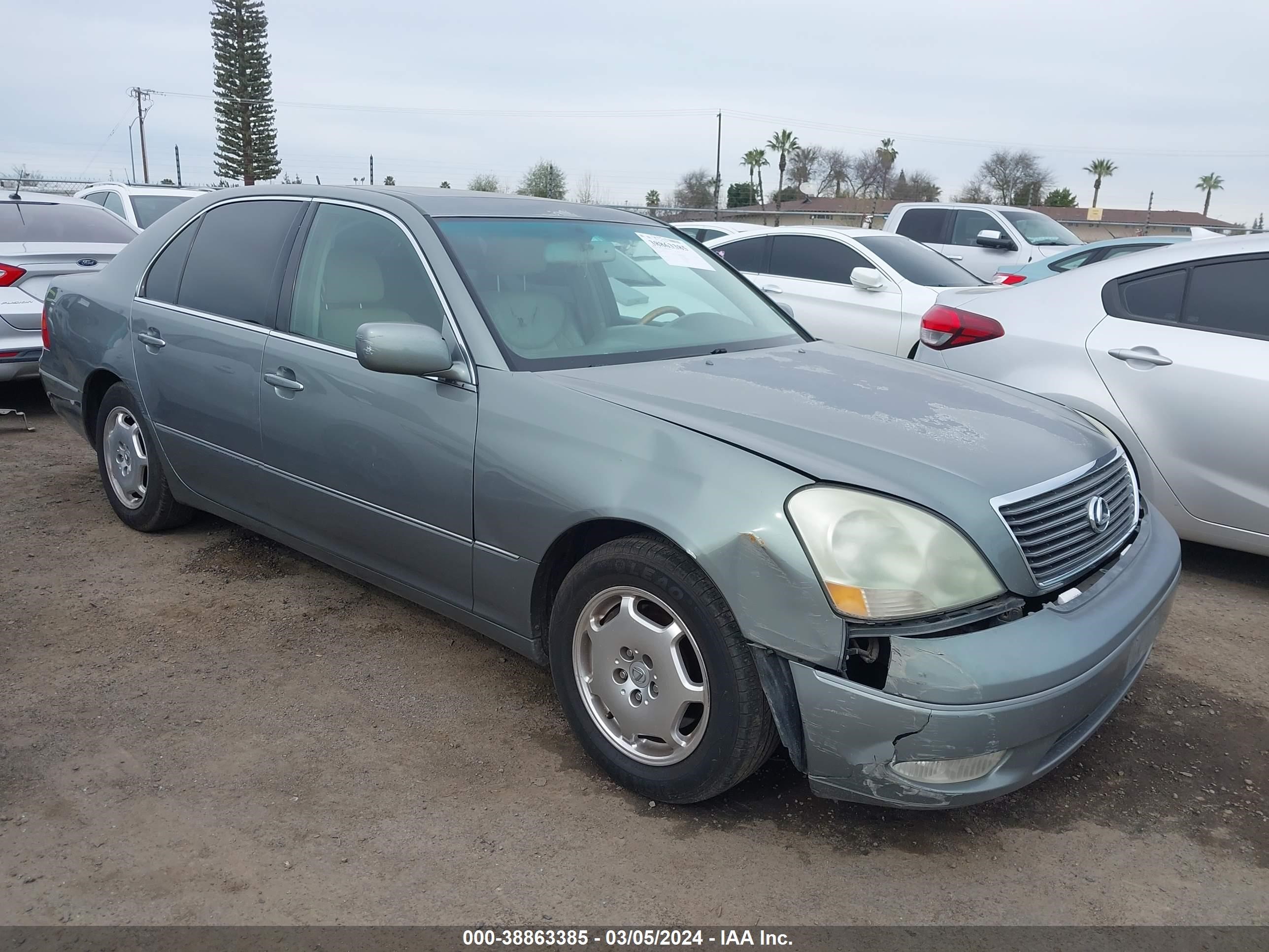 LEXUS LS 2002 jthbn30f020090753