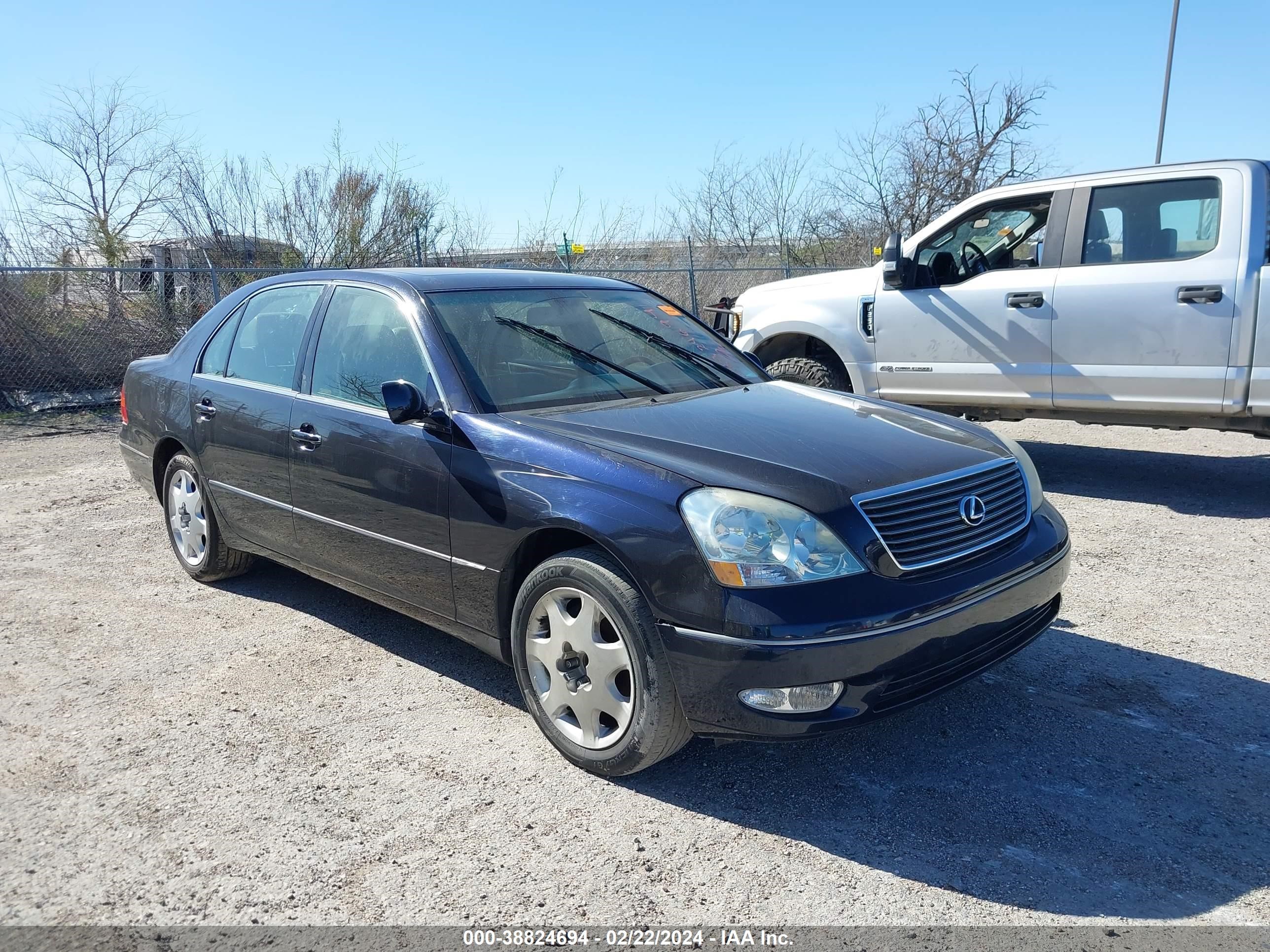 LEXUS LS 2003 jthbn30f030103258