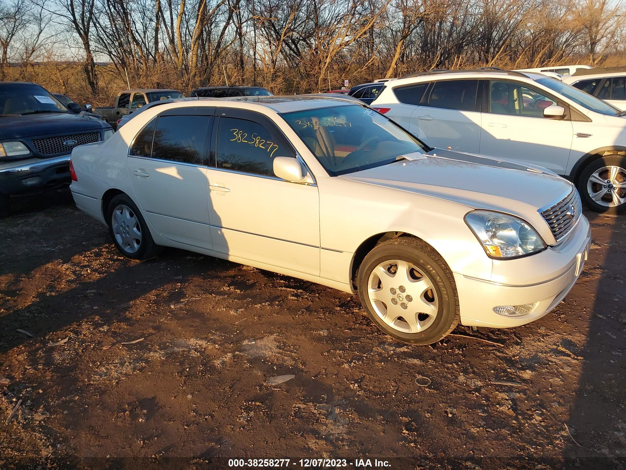 LEXUS LS 2003 jthbn30f030116320