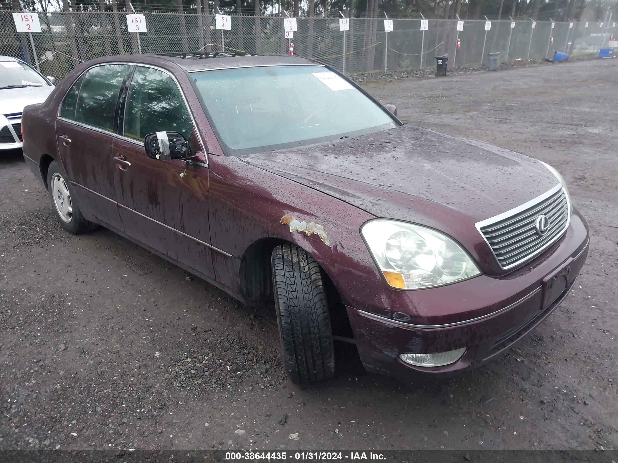 LEXUS LS 2002 jthbn30f120053601