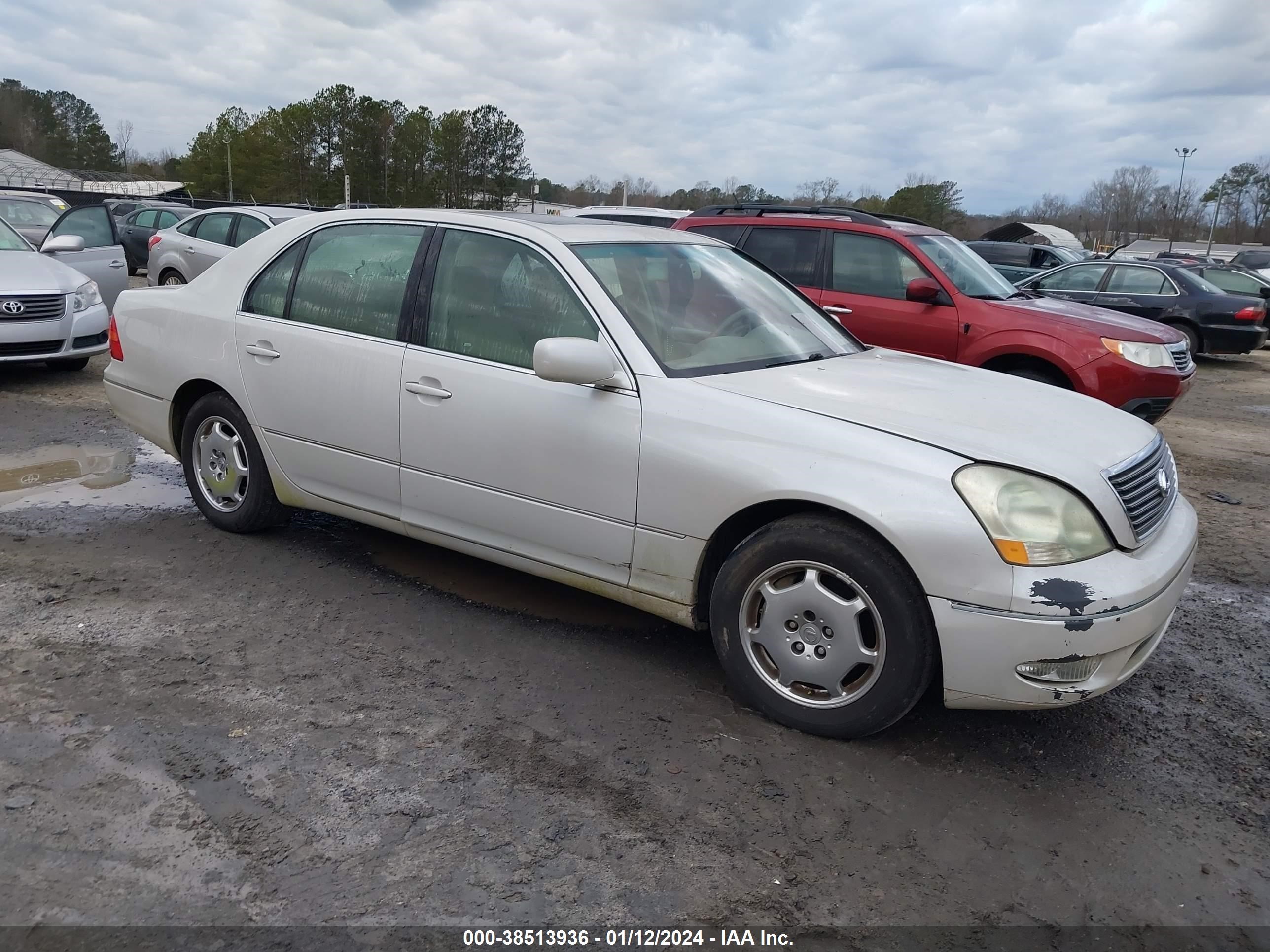 LEXUS LS 2002 jthbn30f120086243