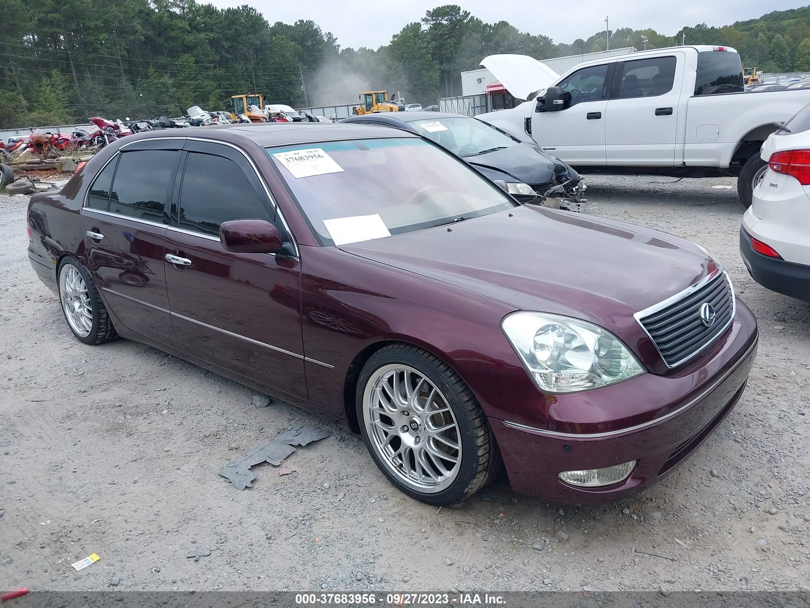 LEXUS LS 2003 jthbn30f630117827