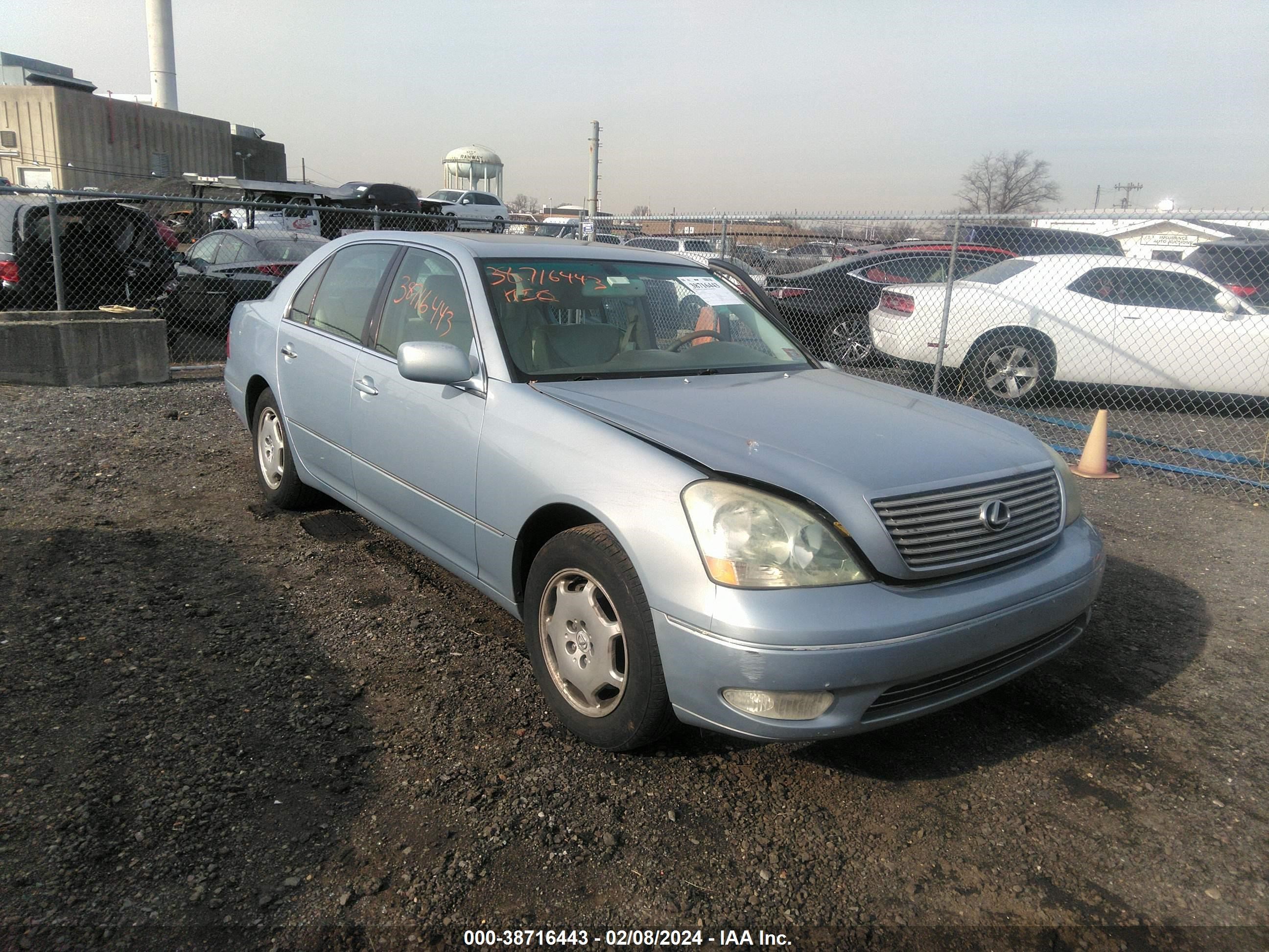 LEXUS LS 2002 jthbn30f720053196