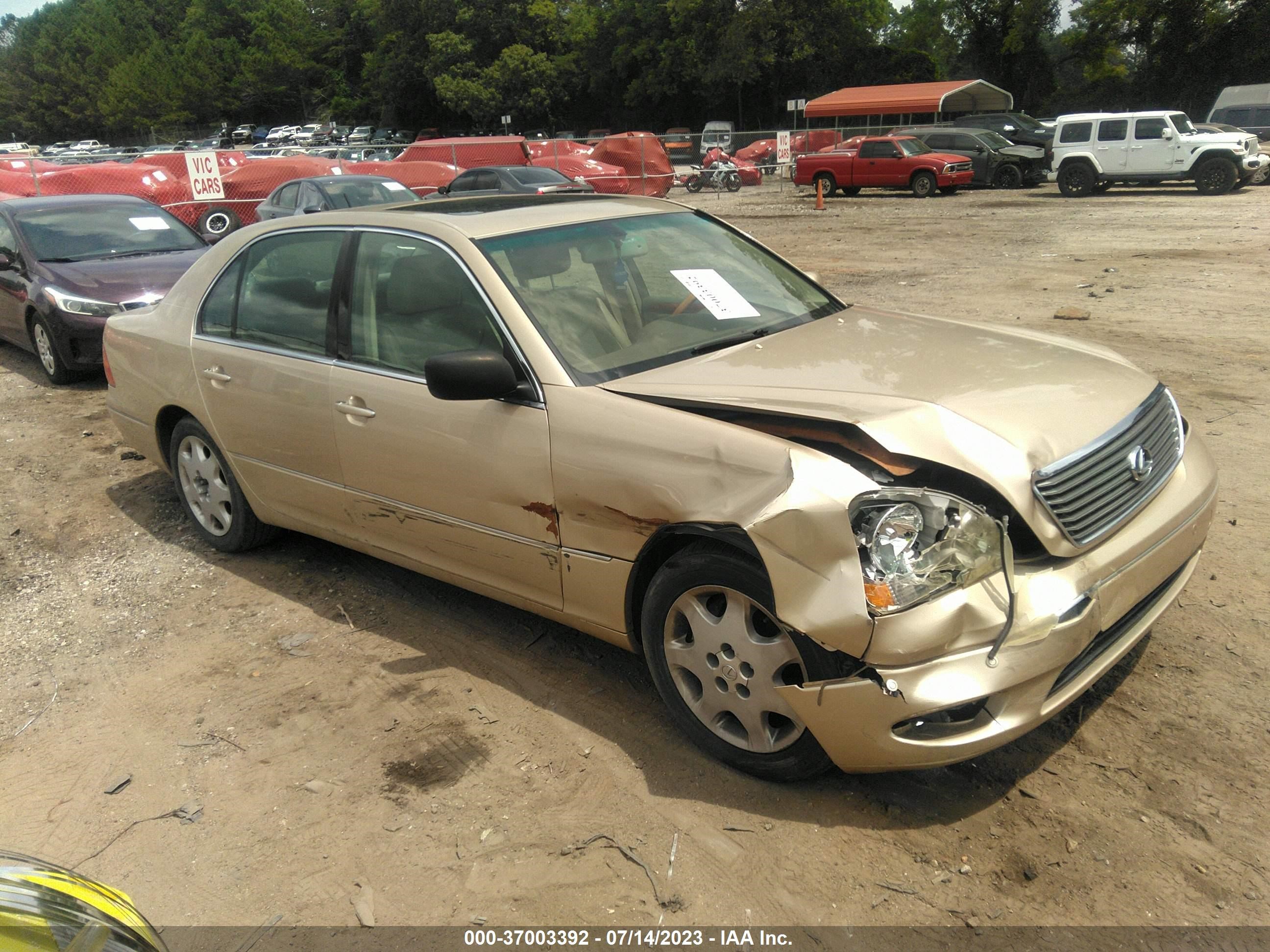 LEXUS LS 2003 jthbn30f730118355