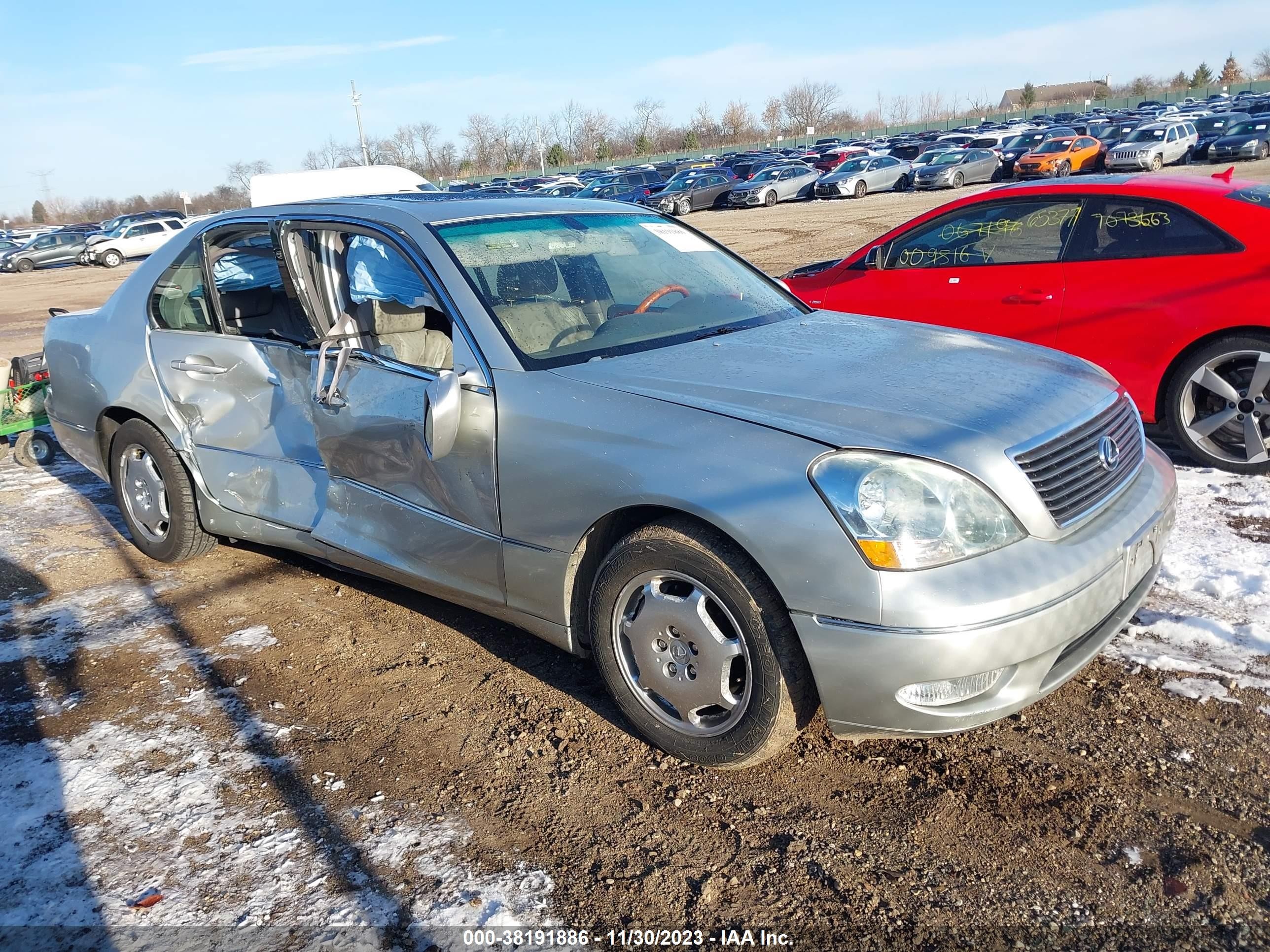 LEXUS LS 2002 jthbn30f820074557