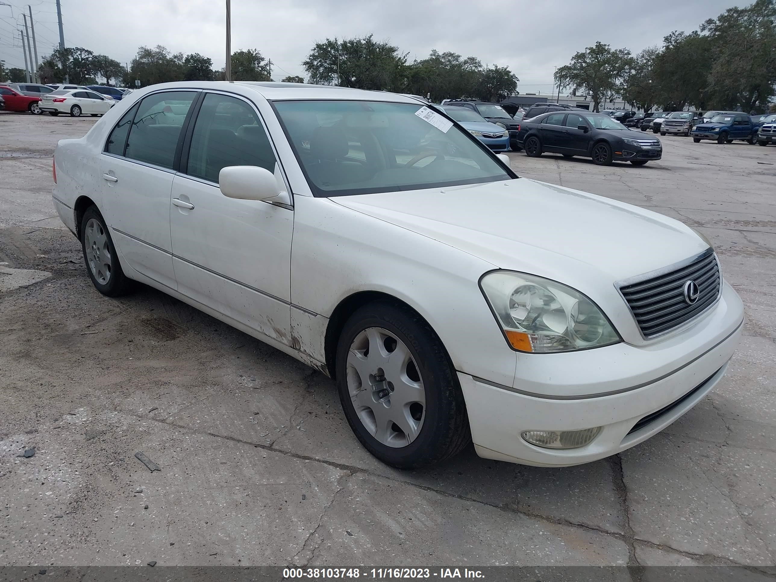 LEXUS LS 2003 jthbn30f930110838