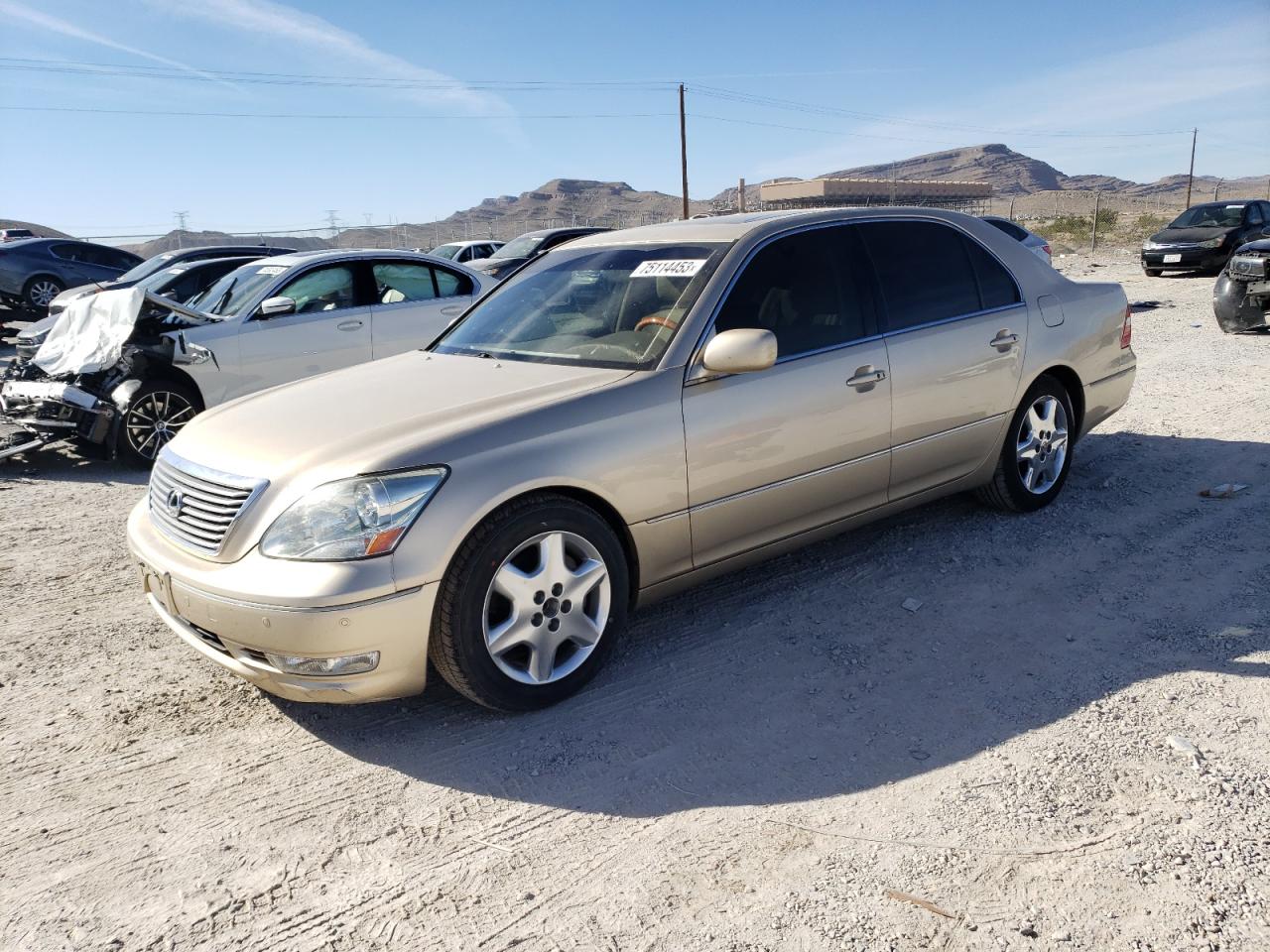 LEXUS LS 2004 jthbn36f040146605