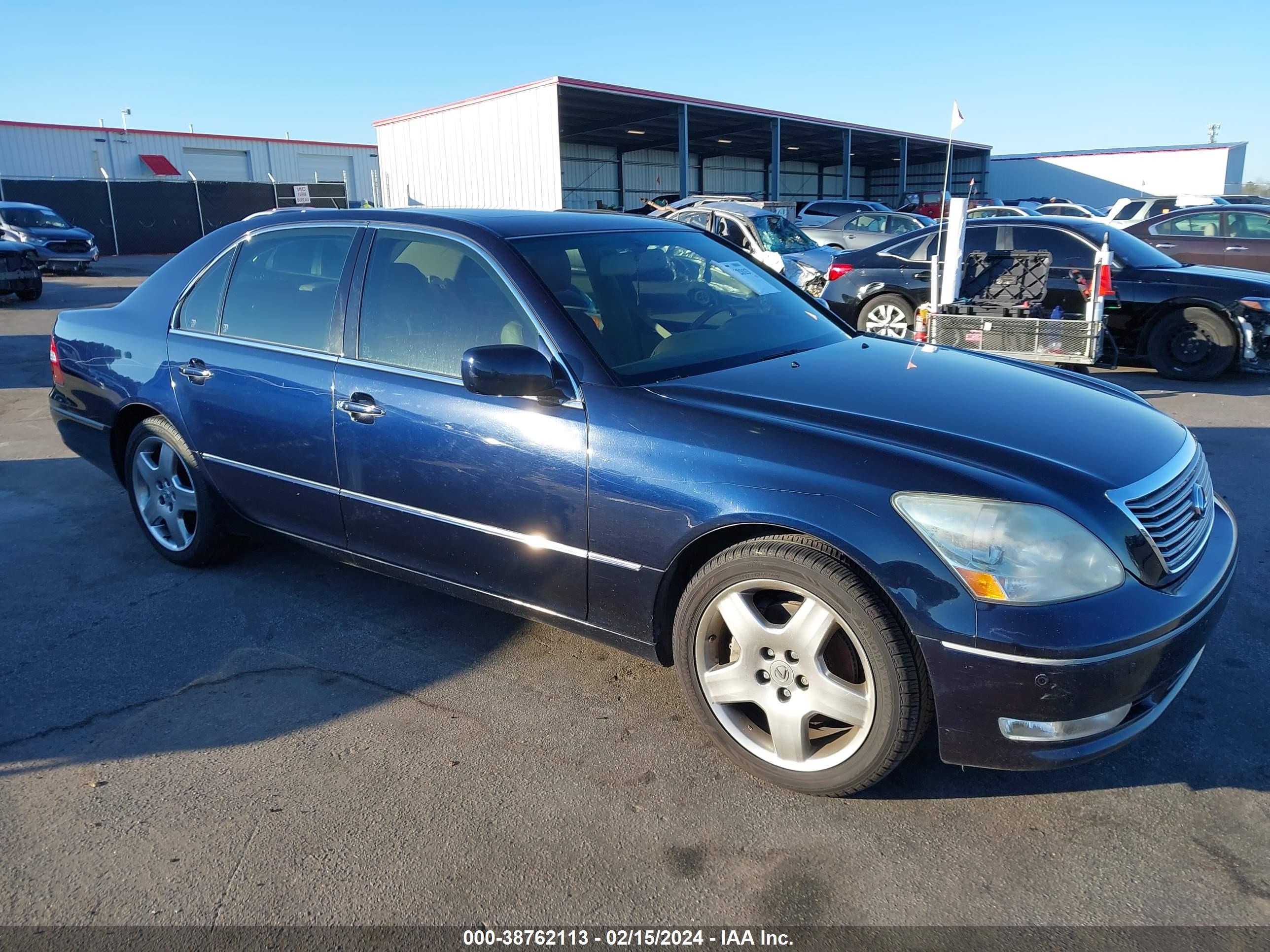 LEXUS LS 2005 jthbn36f055004775