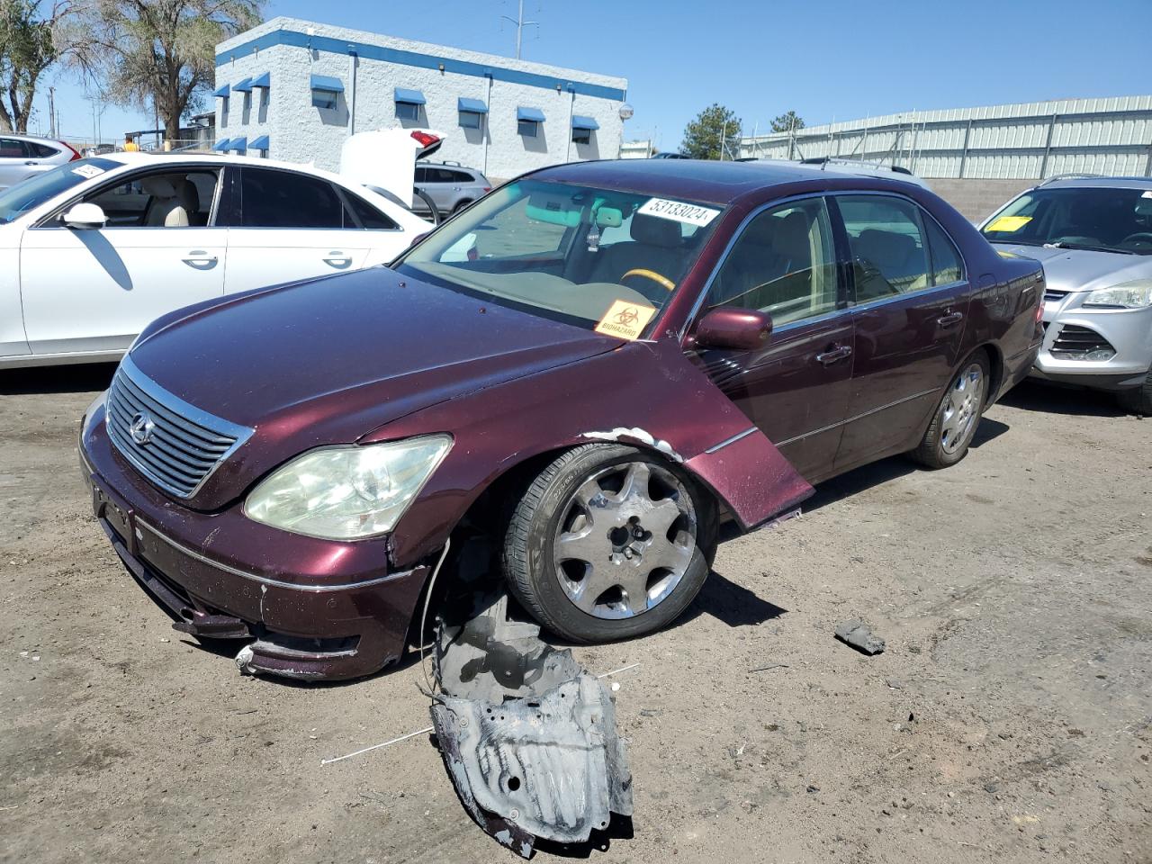 LEXUS LS 2004 jthbn36f140160898